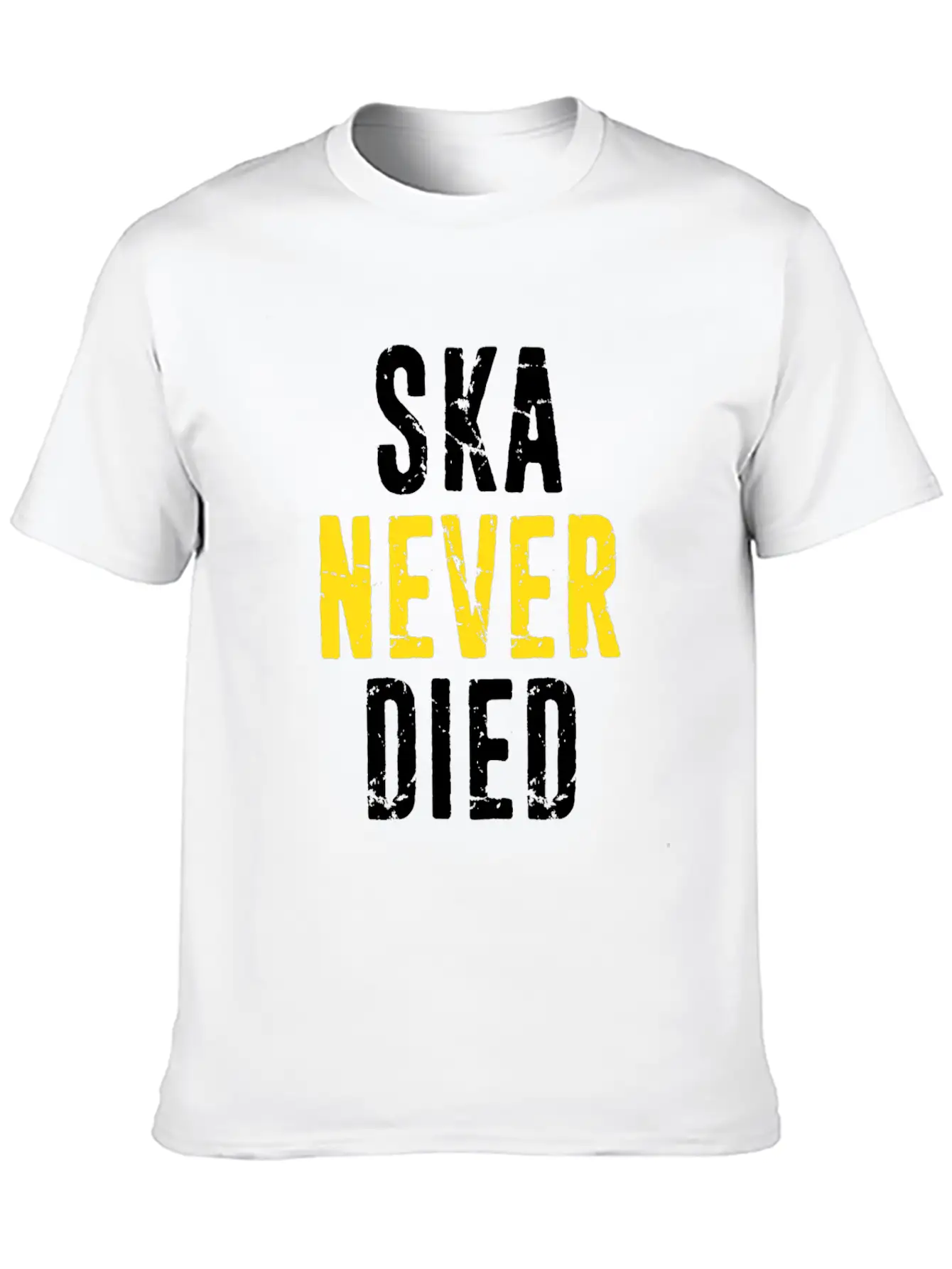 Ska Never Died Jamaica Jamaican Punk Emo Skater Di Basic Graphic T-Shirt – Daily Comfort In Soft Cotton