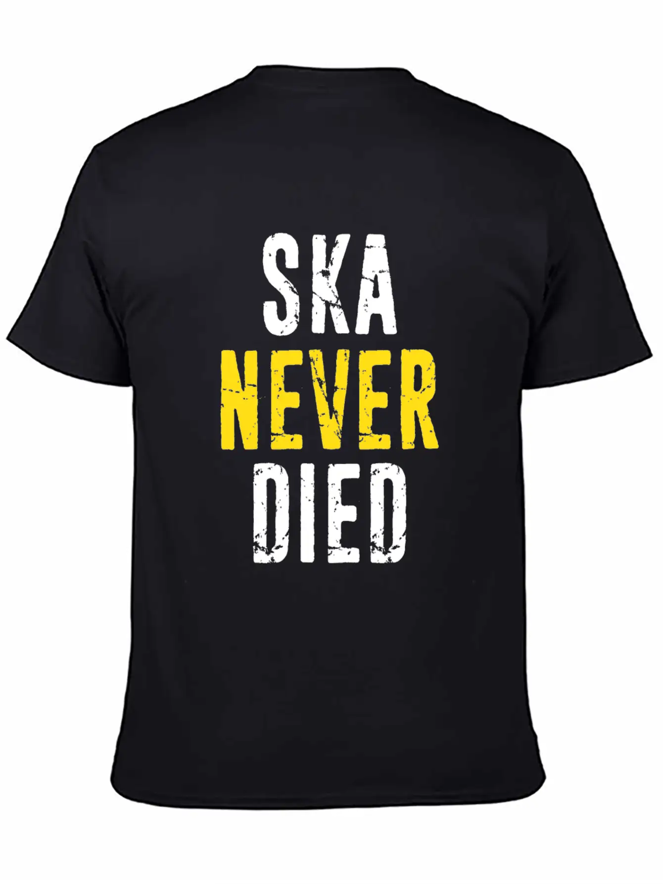 Ska Never Died Jamaica Jamaican Punk Emo Skater Di Basic Graphic T-Shirt – Daily Comfort In Soft Cotton