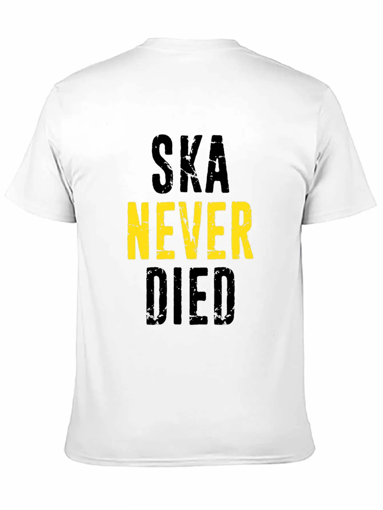 Ska Never Died Jamaica Jamaican Punk Emo Skater Di Basic Graphic T-Shirt – Daily Comfort In Soft Cotton