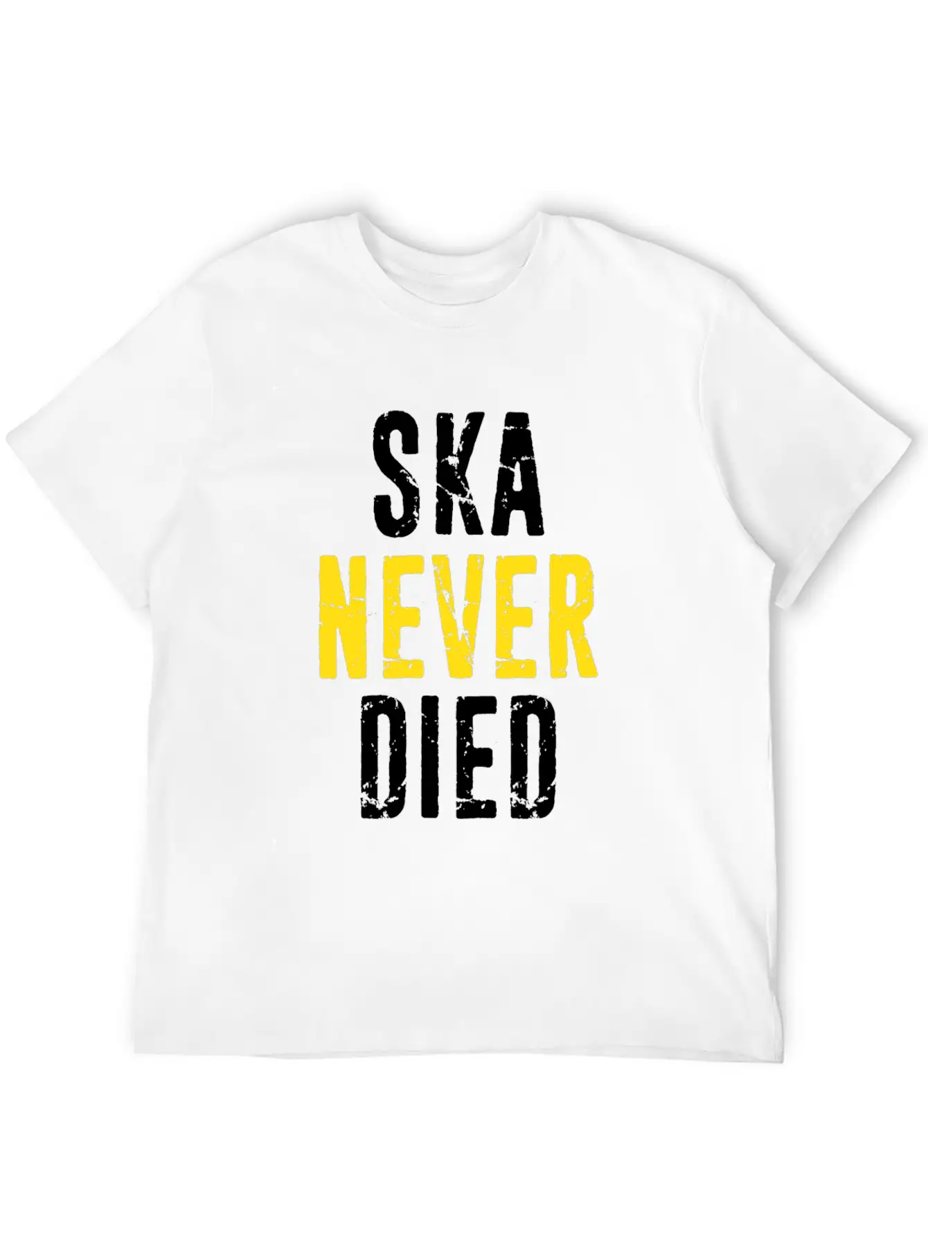 Ska Never Died Jamaica Jamaican Punk Emo Skater Di Basic Graphic T-Shirt – Daily Comfort In Soft Cotton