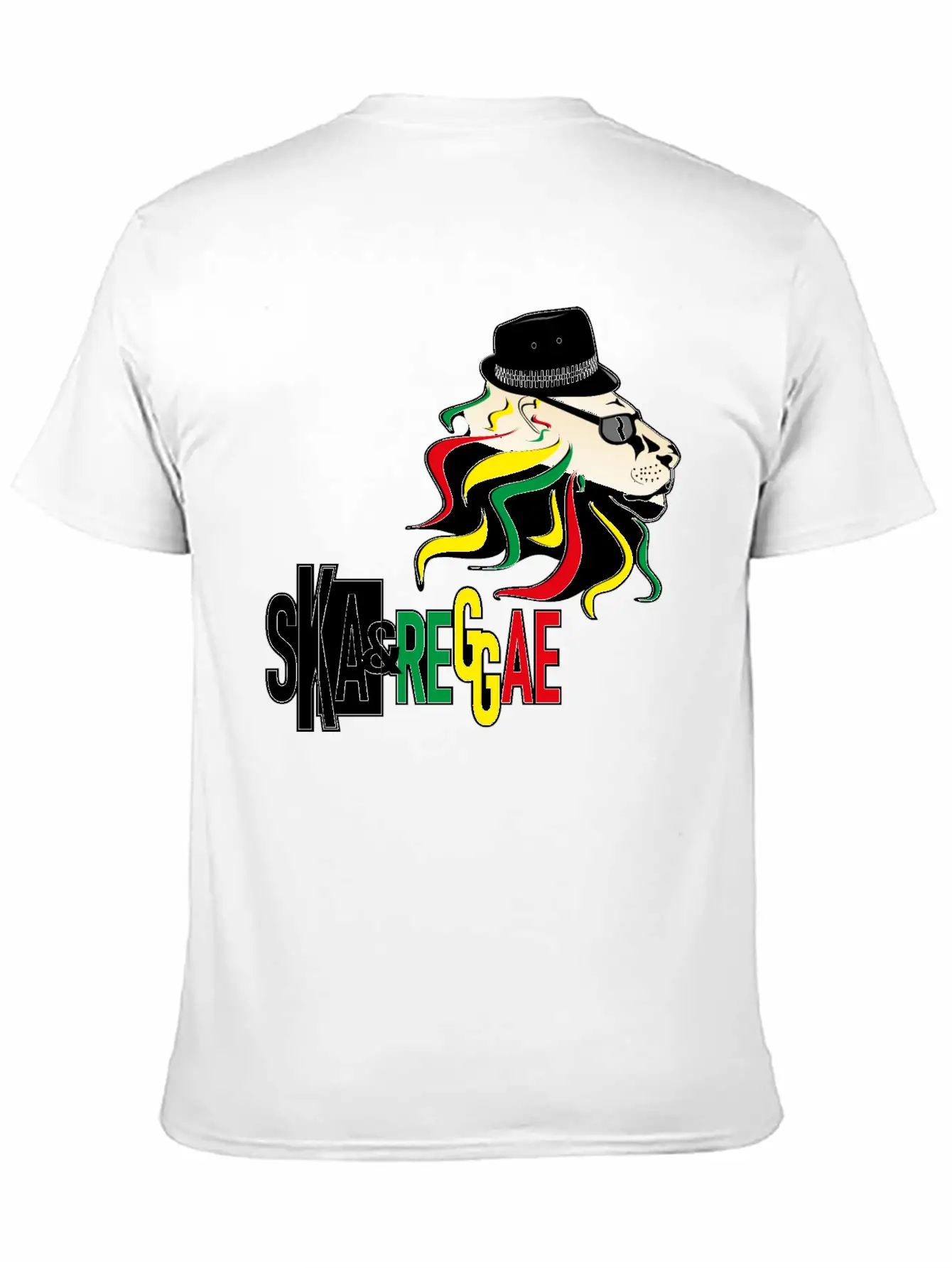 Ska & Reggae Comfortable Minimalist Graphic Tee – Summer Style Essential