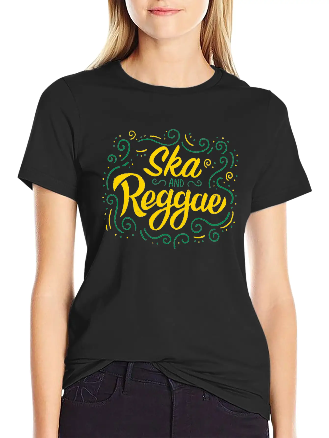 Ska & Reggae Product | Jamaican Flag Or Jamaica Unisex Casual T-Shirt – Clean Design For Daily Comfort