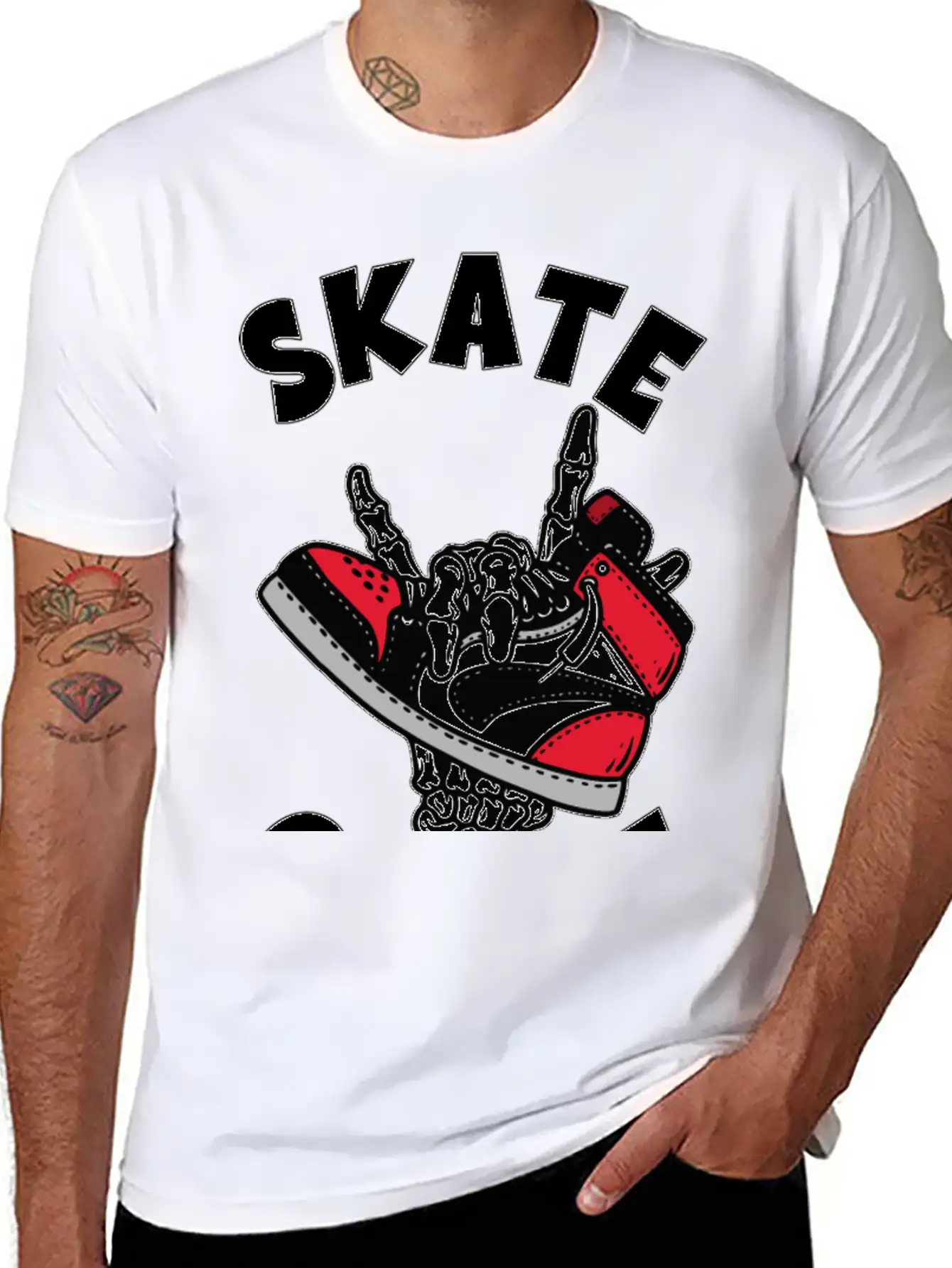 Skate Or Die Retro 80s 90s Skate Wear Urban Comfortable Minimalist Graphic Tee – Summer Style Essential