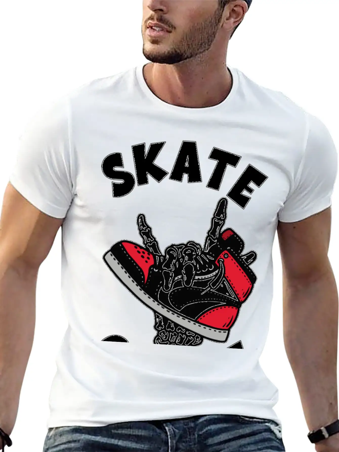 Skate Or Die Retro 80s 90s Skate Wear Urban Comfortable Minimalist Graphic Tee – Summer Style Essential
