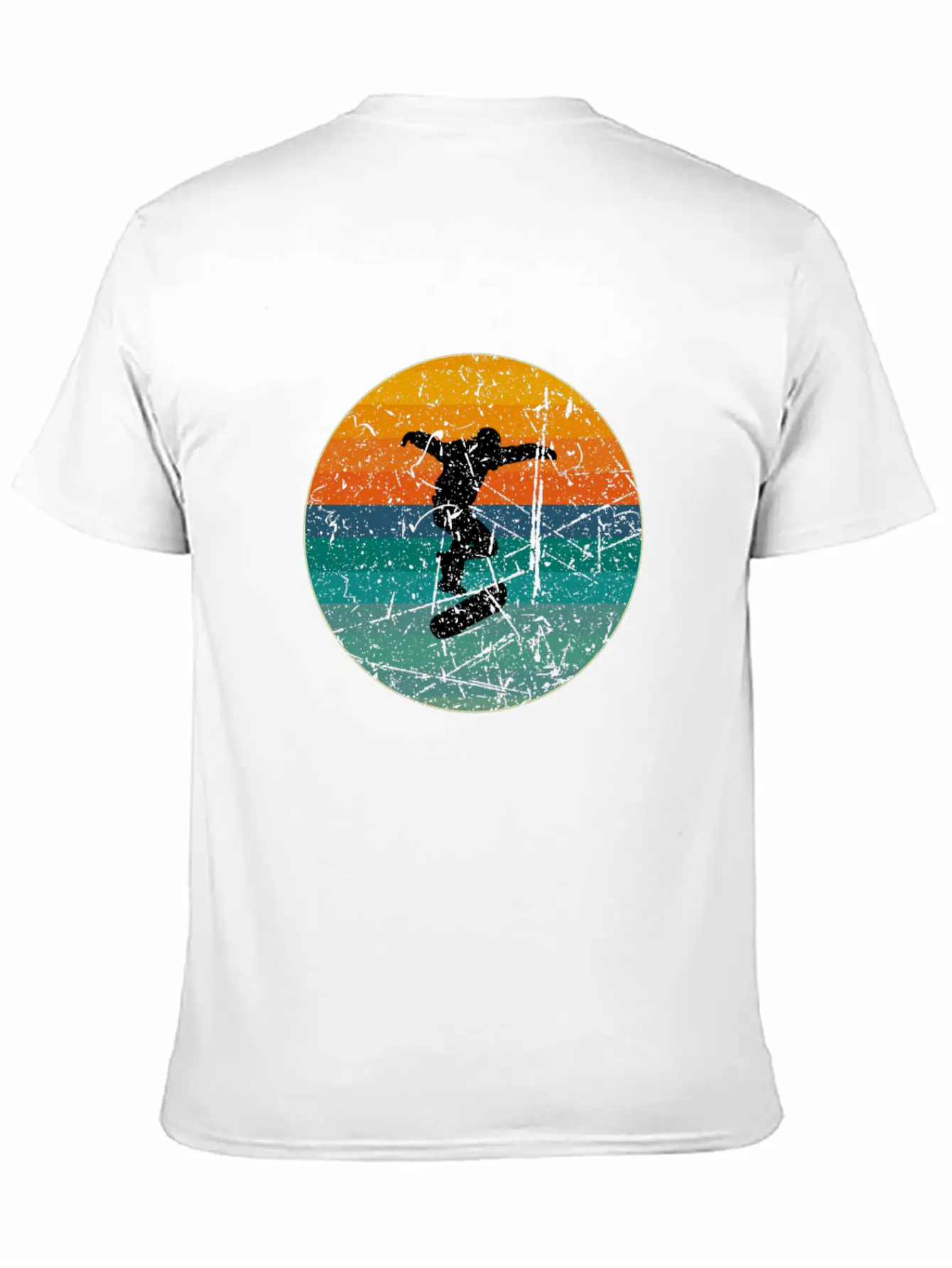 Skater Comfortable Minimalist Graphic Tee – Summer Style Essential