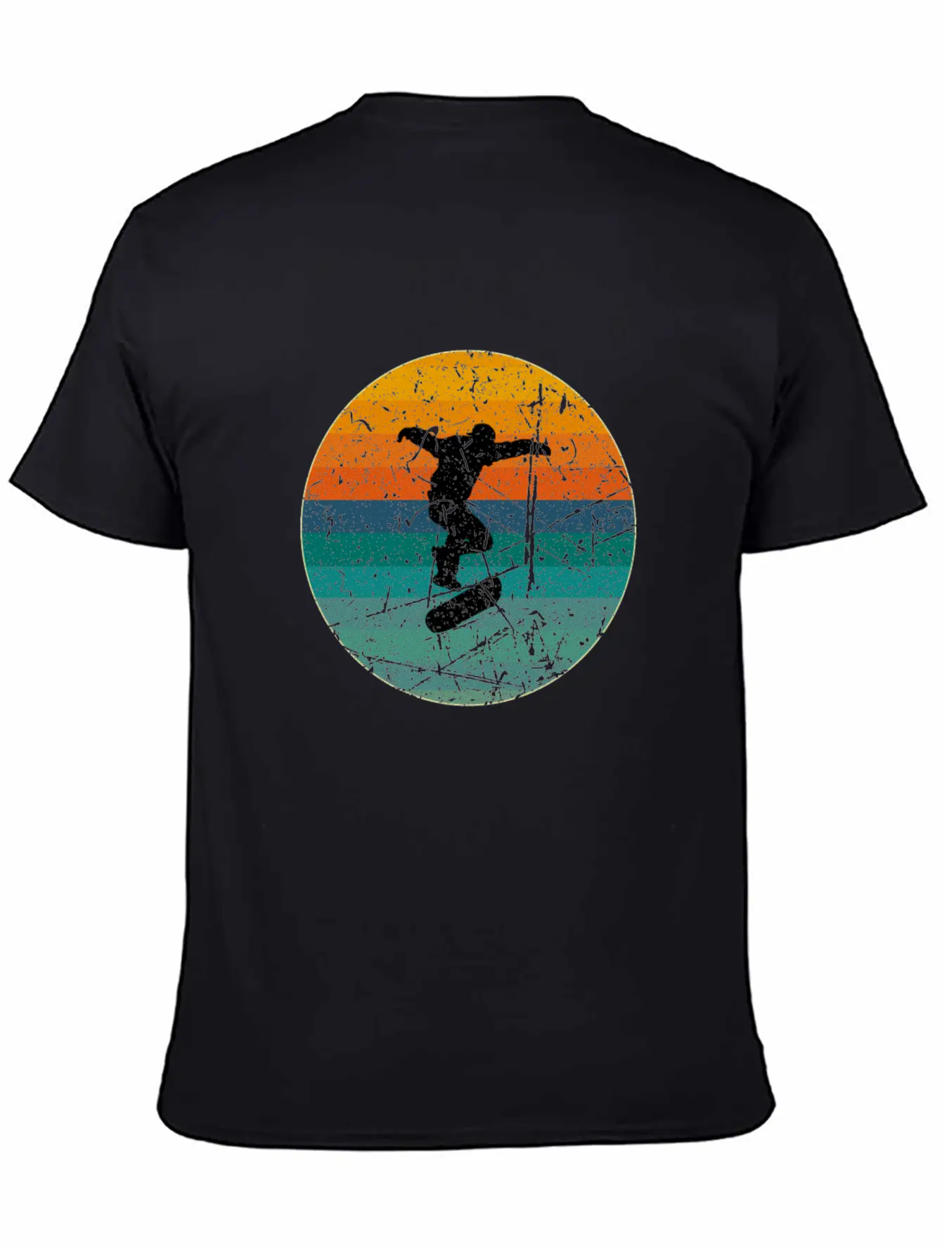 Skater Comfortable Minimalist Graphic Tee – Summer Style Essential
