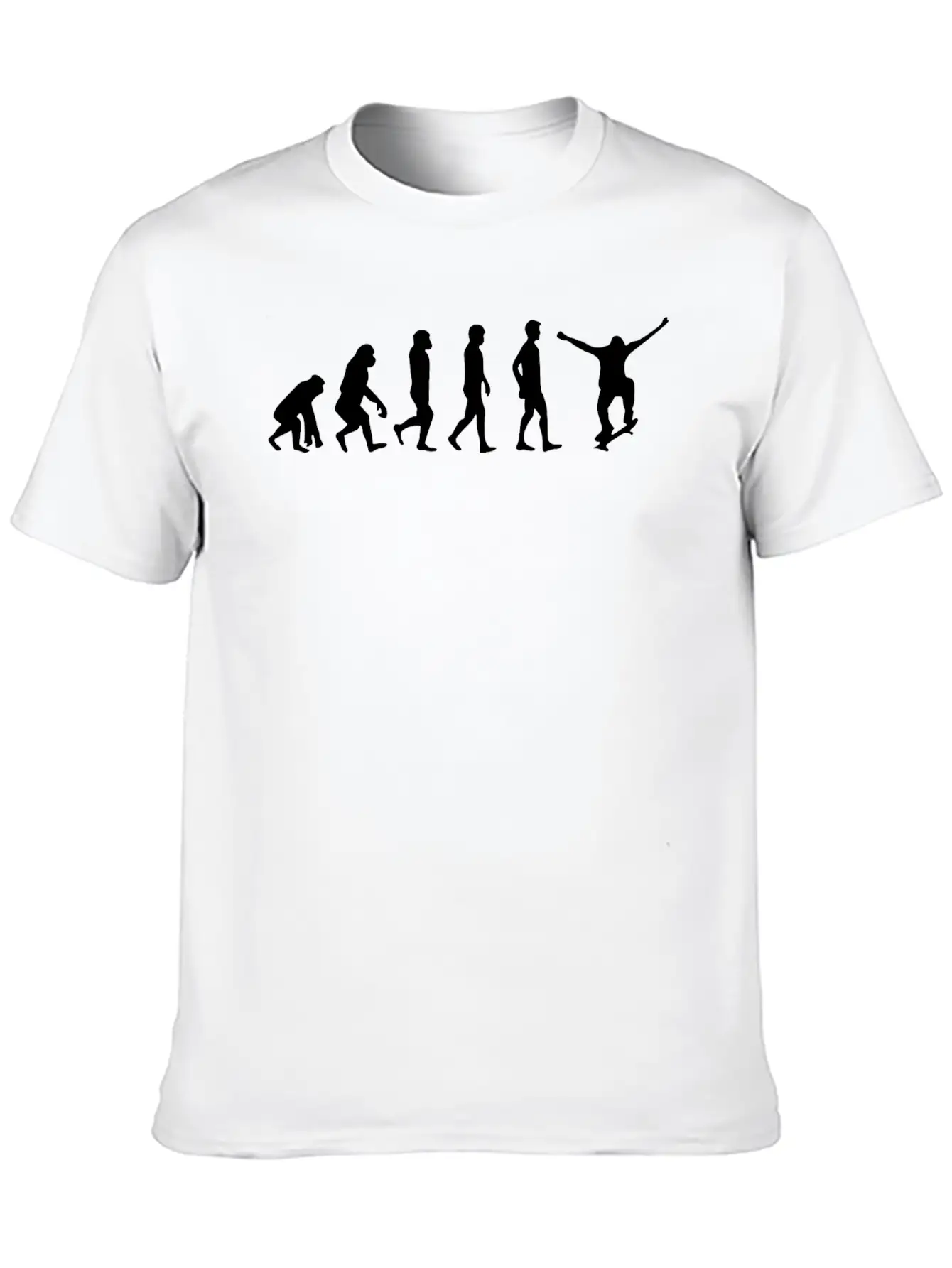 Skater Evo Classic Fit Graphic Tee For Daily Comfort – Unisex Cotton Shirt
