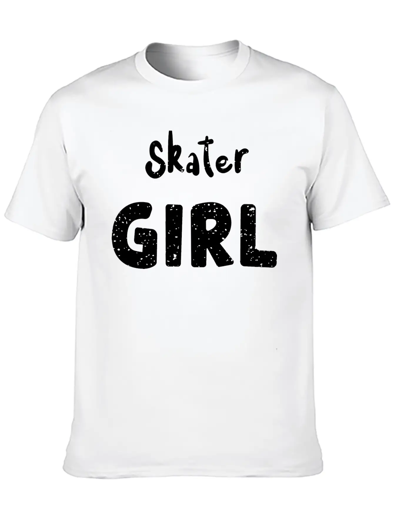 Skater Girl - Skateboard Unisex Casual T-Shirt ��� Clean Design For Daily Comfort