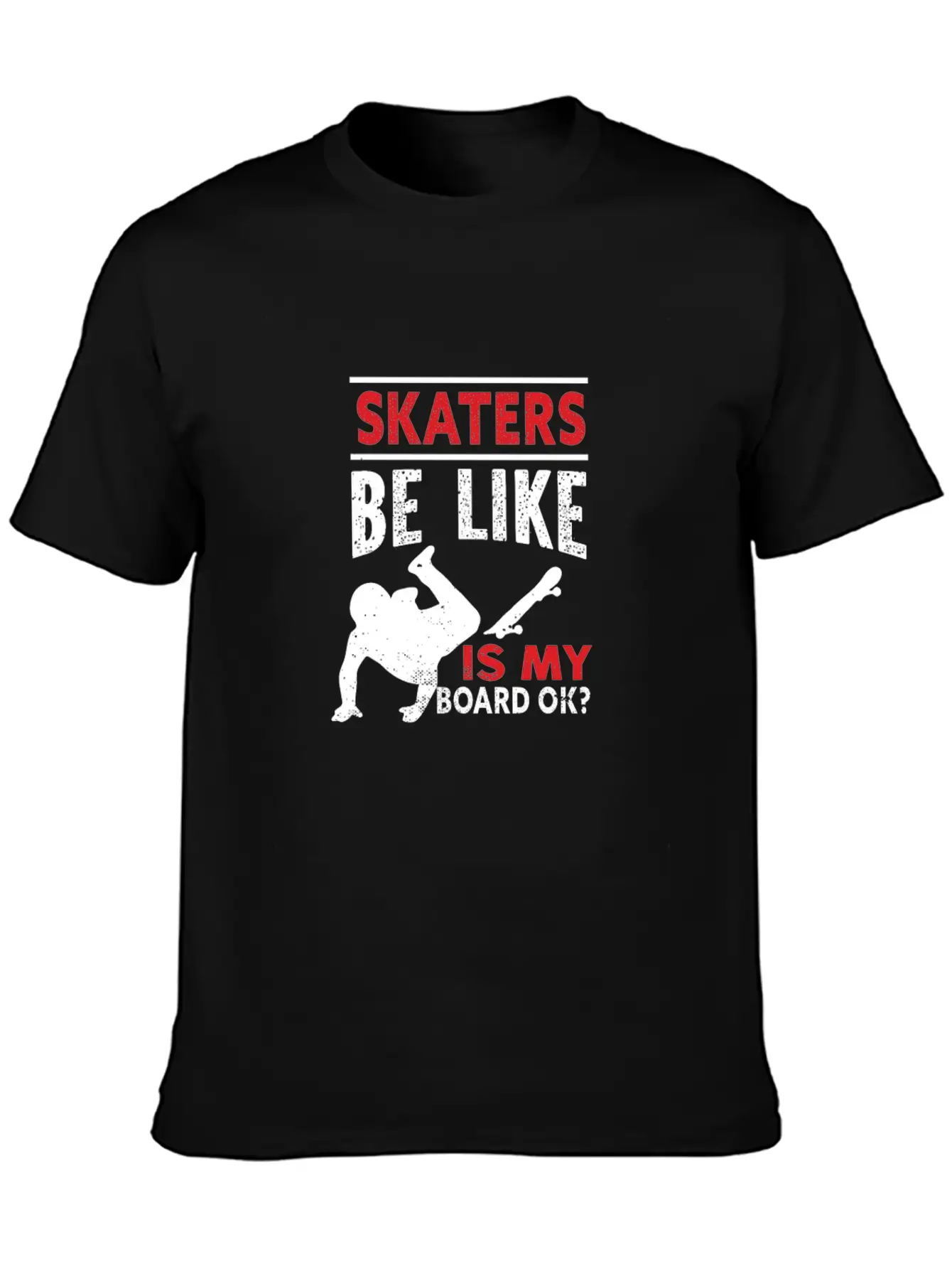Skater Skateboard Modern Fit Casual T-Shirt – Clean And Versatile Design
