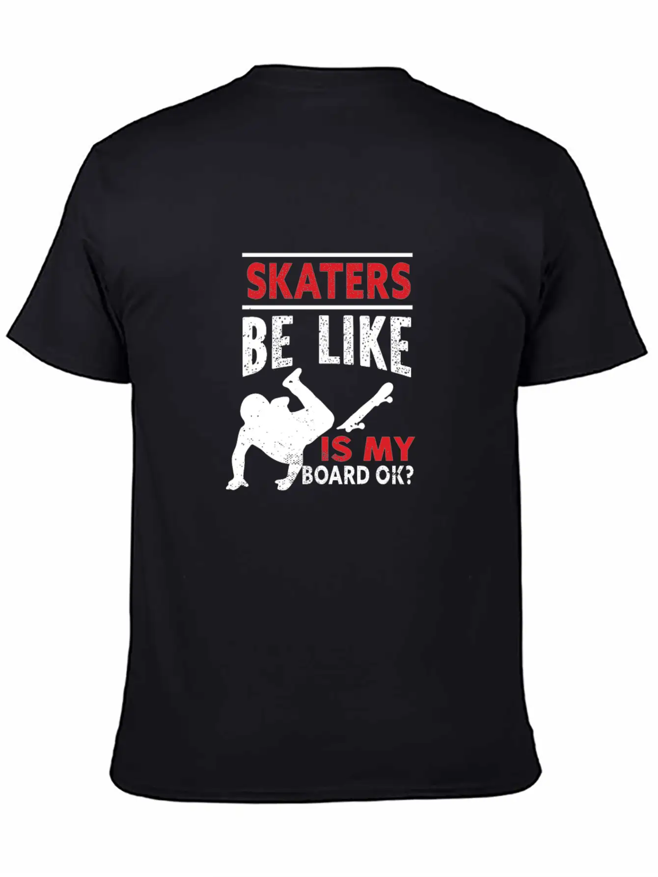 Skater Skateboard Modern Fit Casual T-Shirt – Clean And Versatile Design