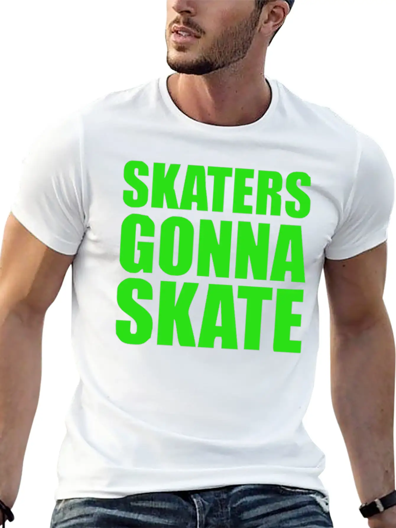 Skaters Gonna Skate Soft Cotton Short Sleeve Tee – Unisex Wardrobe Staple