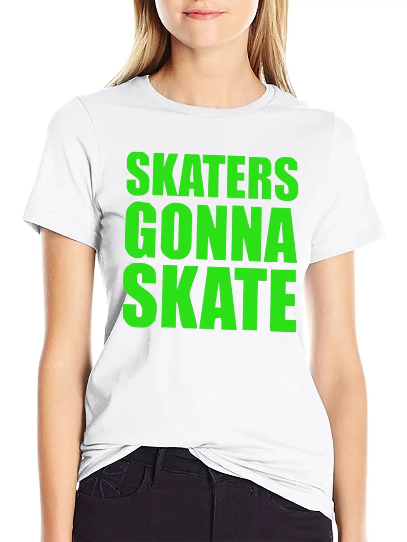 Skaters Gonna Skate Soft Cotton Short Sleeve Tee – Unisex Wardrobe Staple