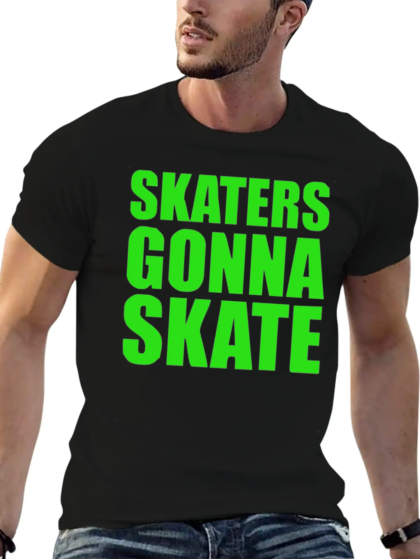 Skaters Gonna Skate Soft Cotton Short Sleeve Tee – Unisex Wardrobe Staple