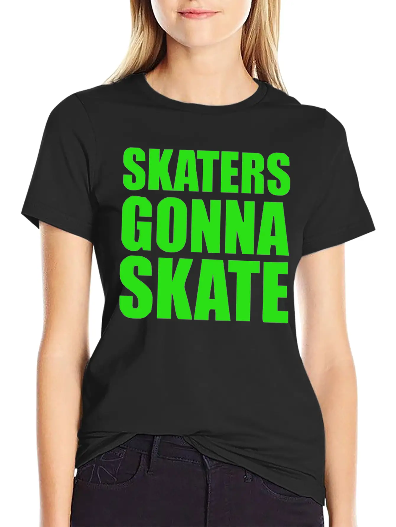 Skaters Gonna Skate Soft Cotton Short Sleeve Tee – Unisex Wardrobe Staple