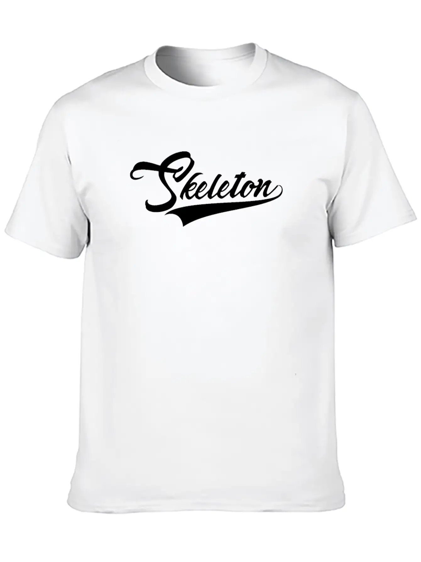 Skeleton Athlete Unisex Casual T-Shirt ��� Clean Design For Daily Comfort