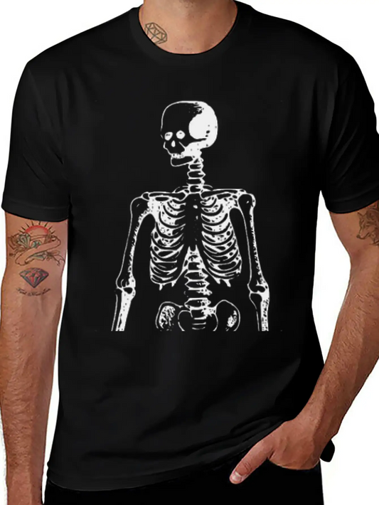 Skeleton Relaxed Everyday Tee – Lightweight And Durable Cotton