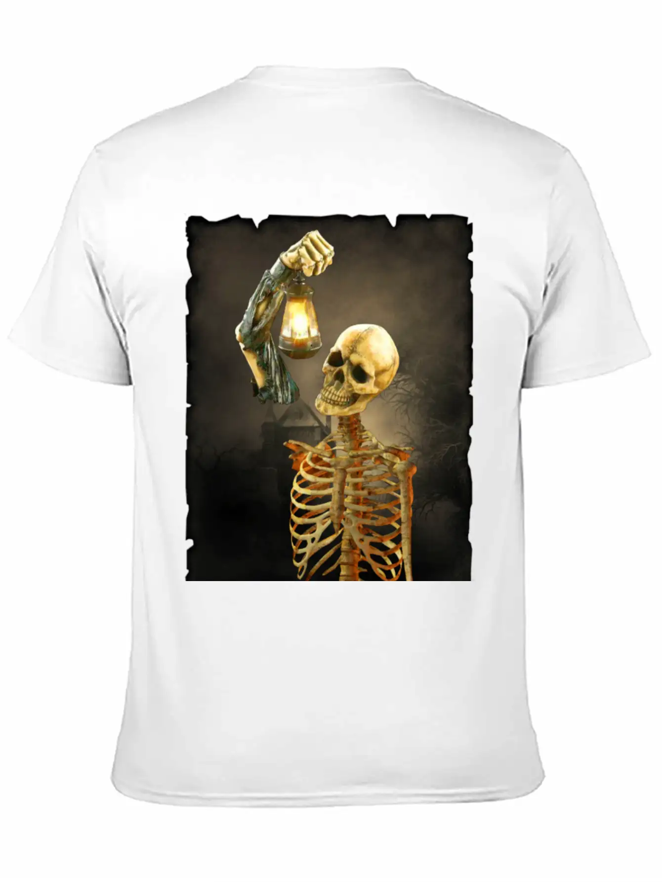 Skeleton Soft Cotton Short Sleeve Tee – Unisex Wardrobe Staple
