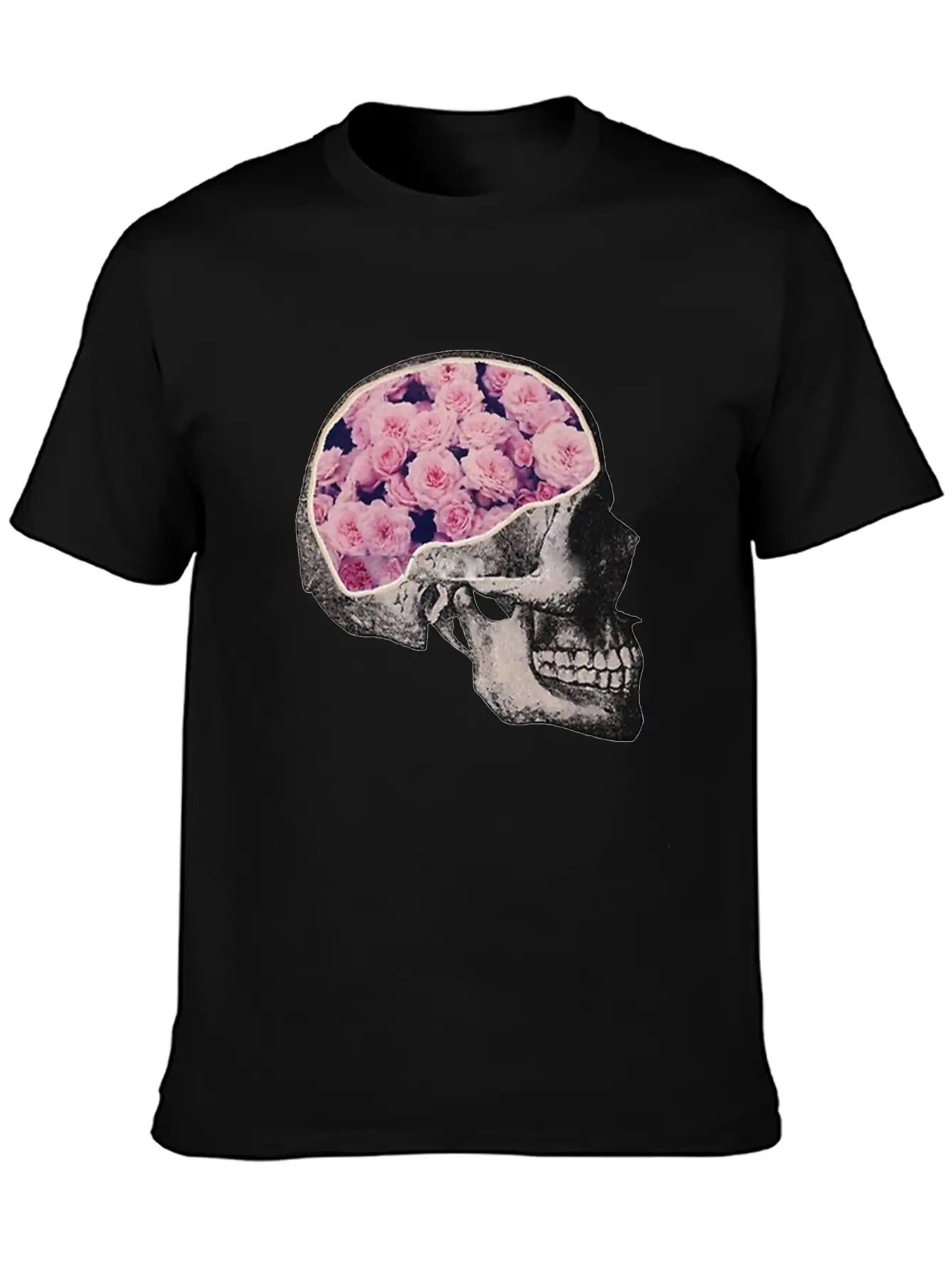 Skull Classic Fit Graphic Tee For Daily Comfort – Unisex Cotton Shirt