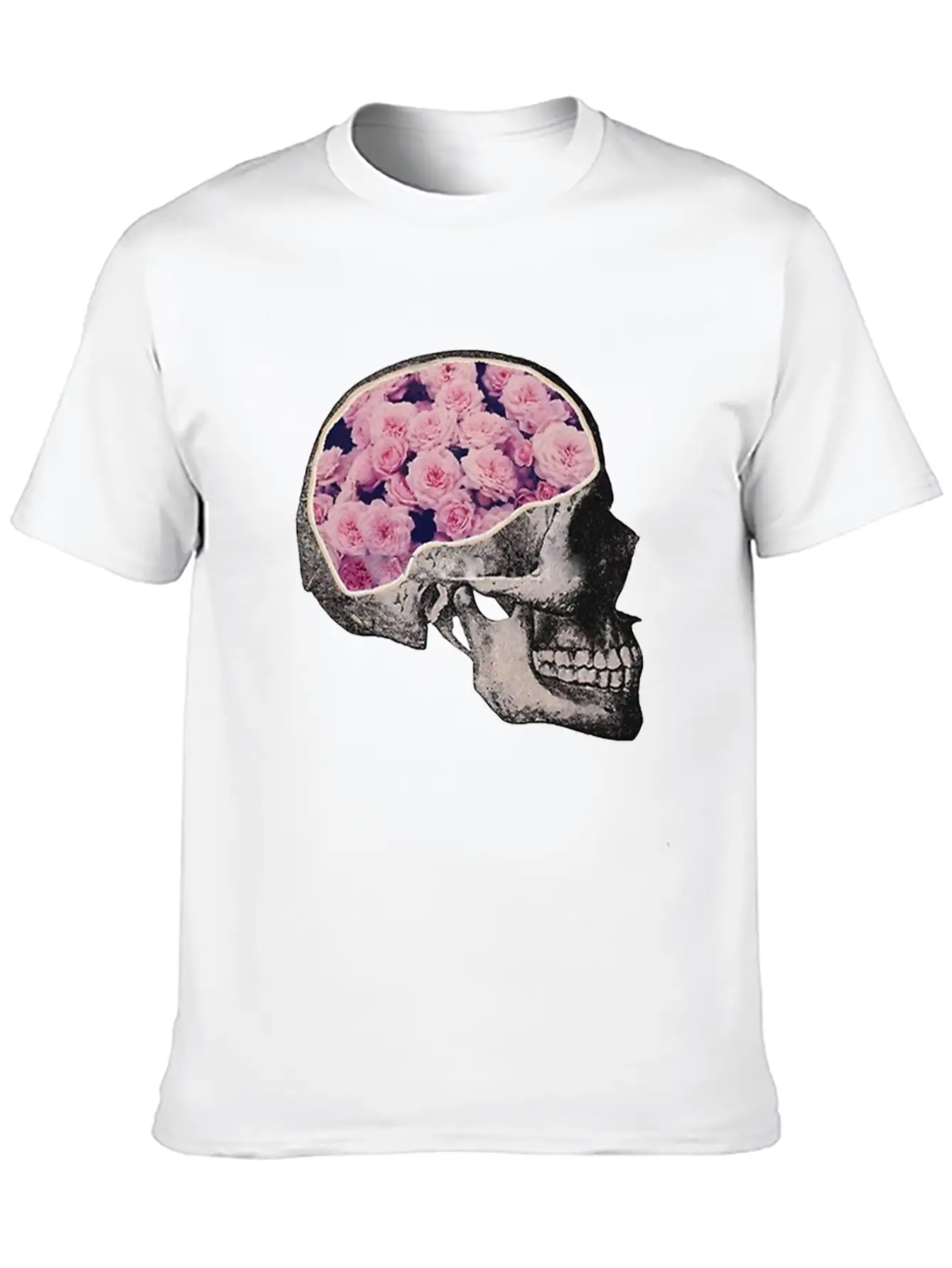 Skull Classic Fit Graphic Tee For Daily Comfort – Unisex Cotton Shirt