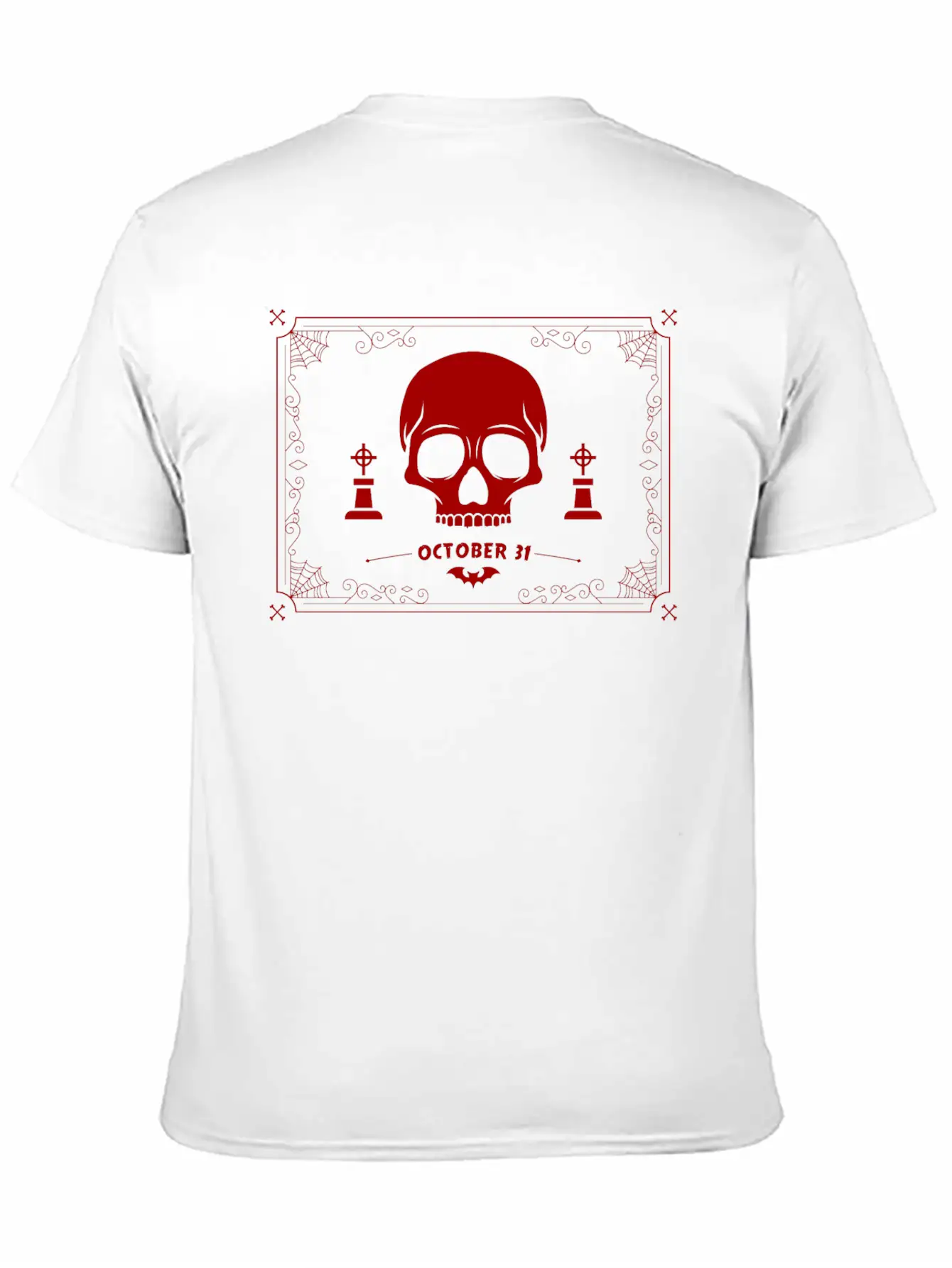 Skull Deamon Classic Fit Graphic Tee For Daily Comfort – Unisex Cotton Shirt