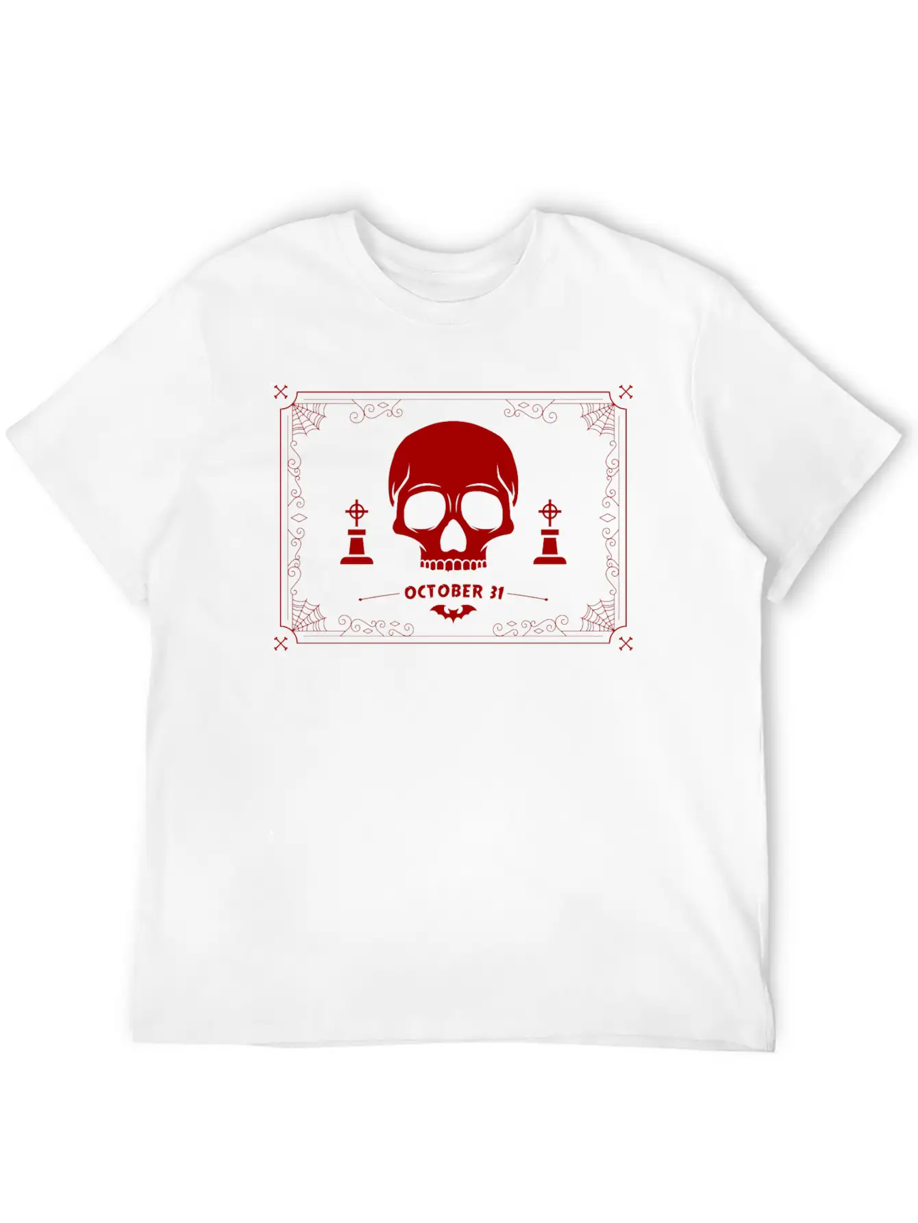 Skull Deamon Classic Fit Graphic Tee For Daily Comfort – Unisex Cotton Shirt