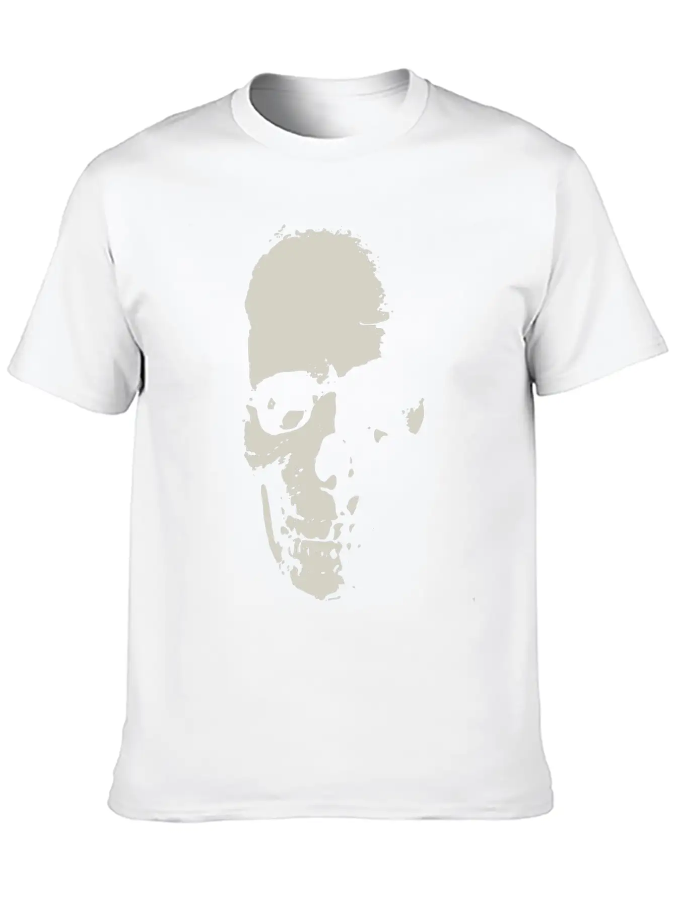 Skull In The Shadow Stylish Everyday T-Shirt – Unisex Basic Cotton Tee