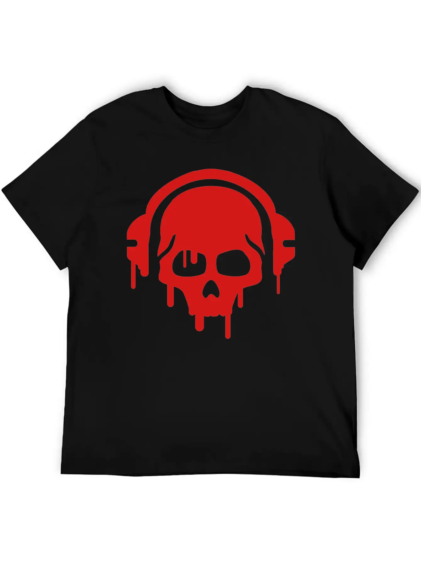 Skull_paint__f1 Relaxed Everyday Tee – Lightweight And Durable Cotton