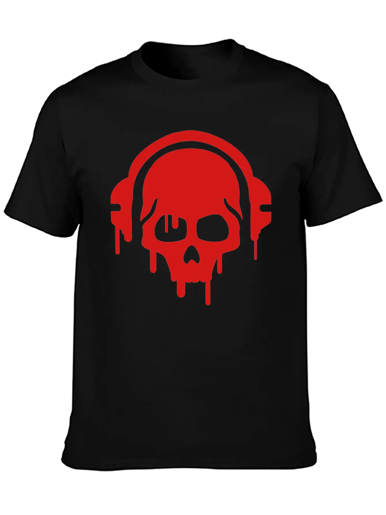 Skull_paint__f1 Relaxed Everyday Tee – Lightweight And Durable Cotton