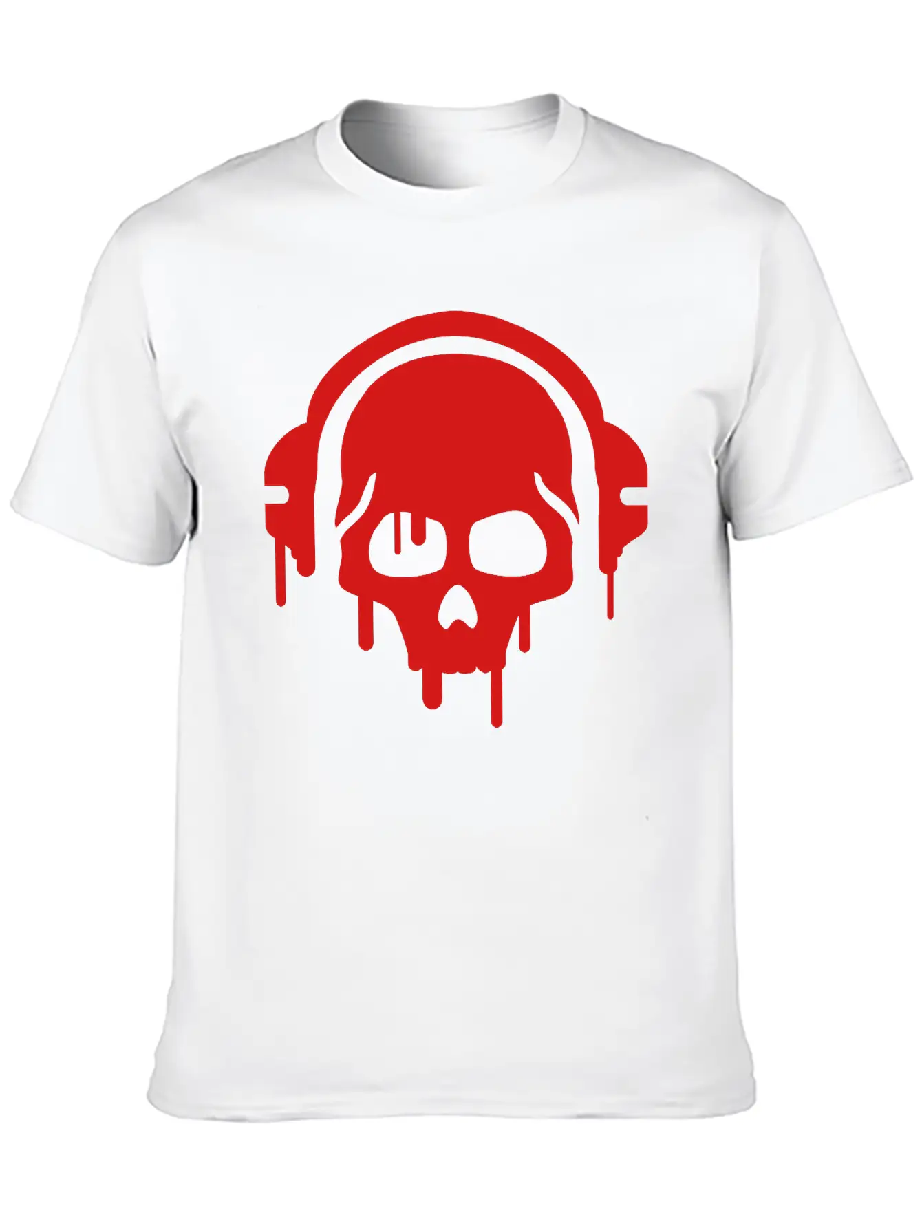Skull_paint__f1 Relaxed Everyday Tee – Lightweight And Durable Cotton