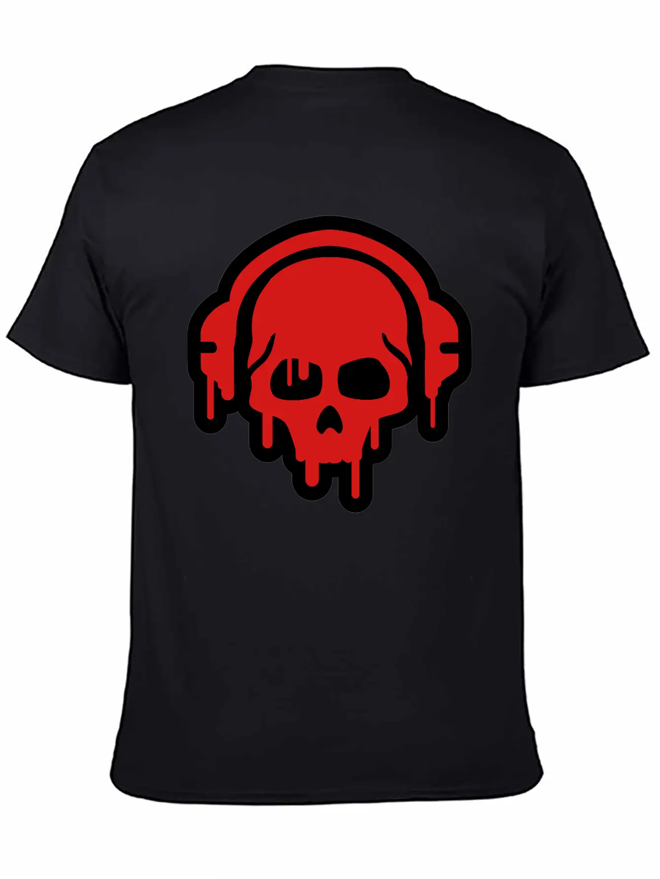 Skull_paint__f2 Basic Graphic T-Shirt – Daily Comfort In Soft Cotton