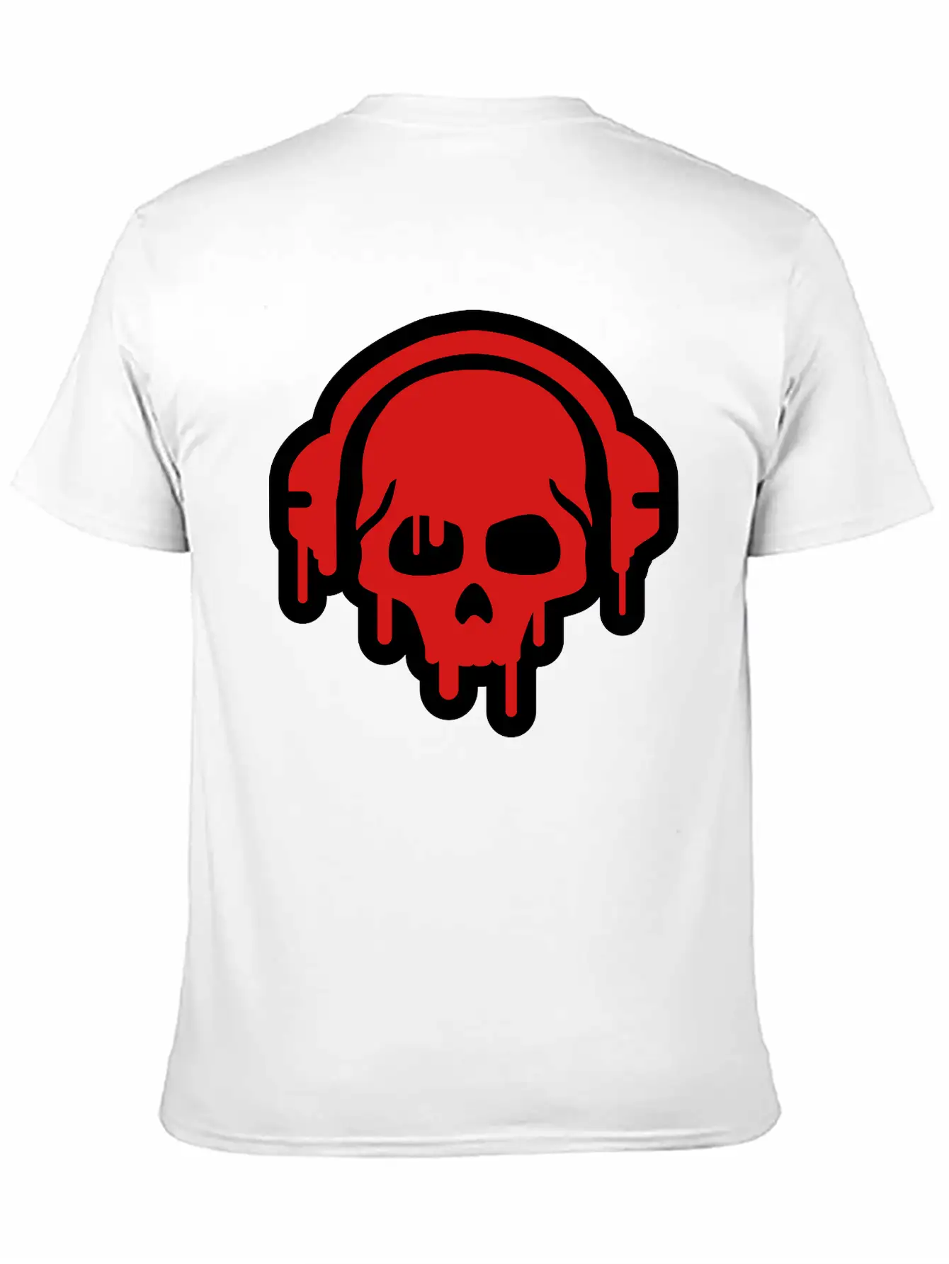 Skull_paint__f2 Basic Graphic T-Shirt – Daily Comfort In Soft Cotton