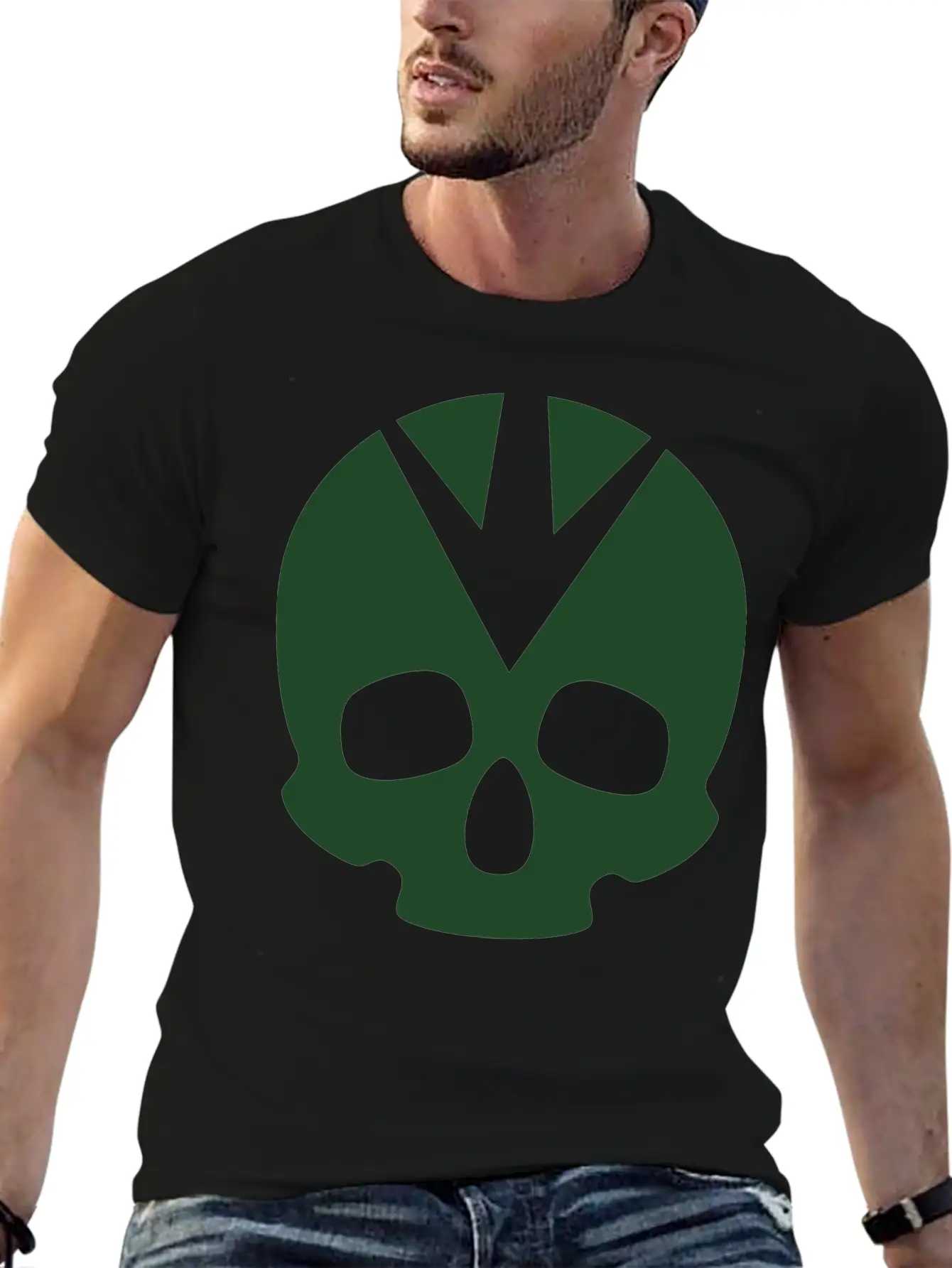 Skull Relaxed Everyday Tee – Lightweight And Durable Cotton