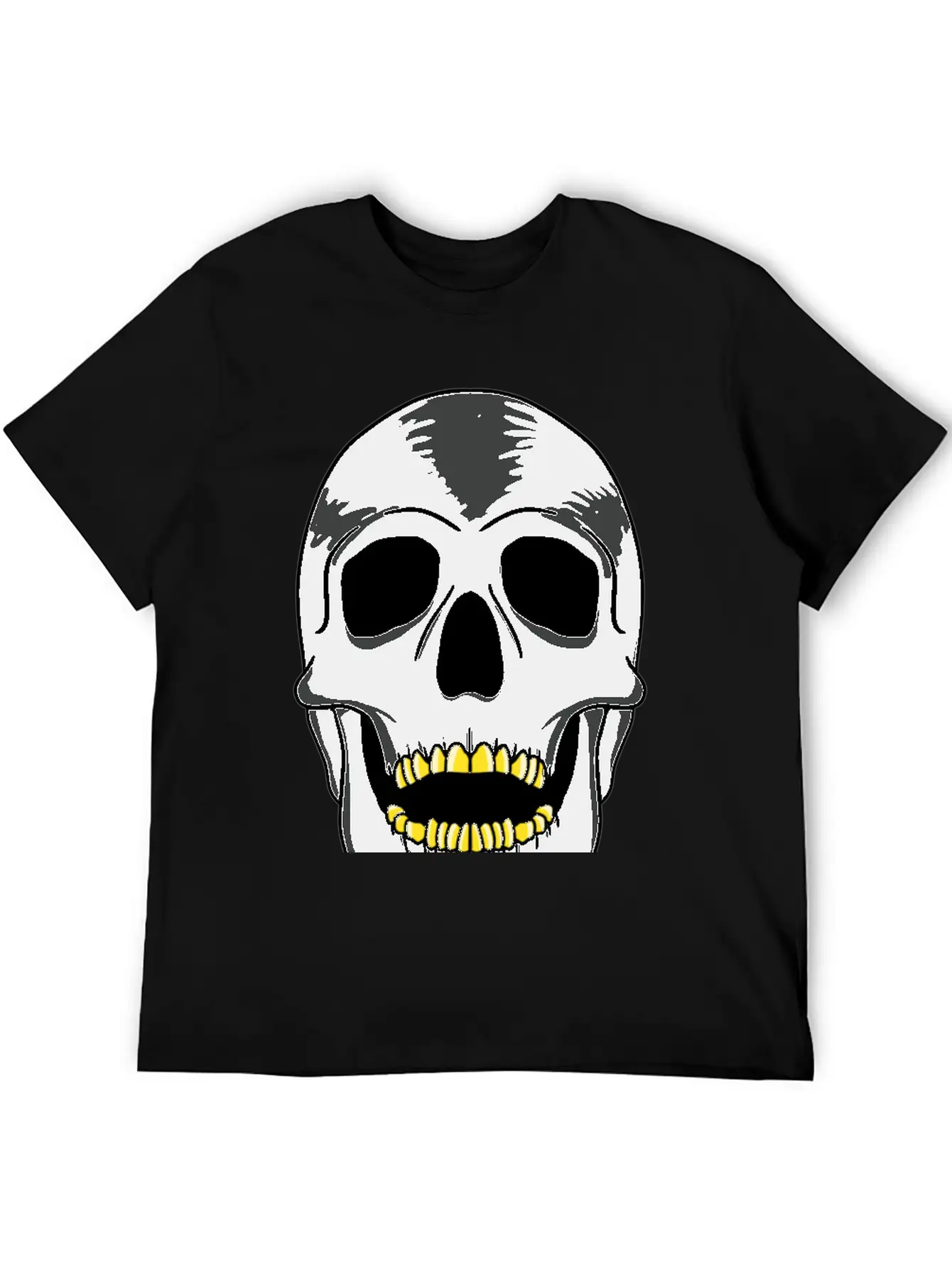 Skull Soft Cotton Short Sleeve Tee – Unisex Wardrobe Staple