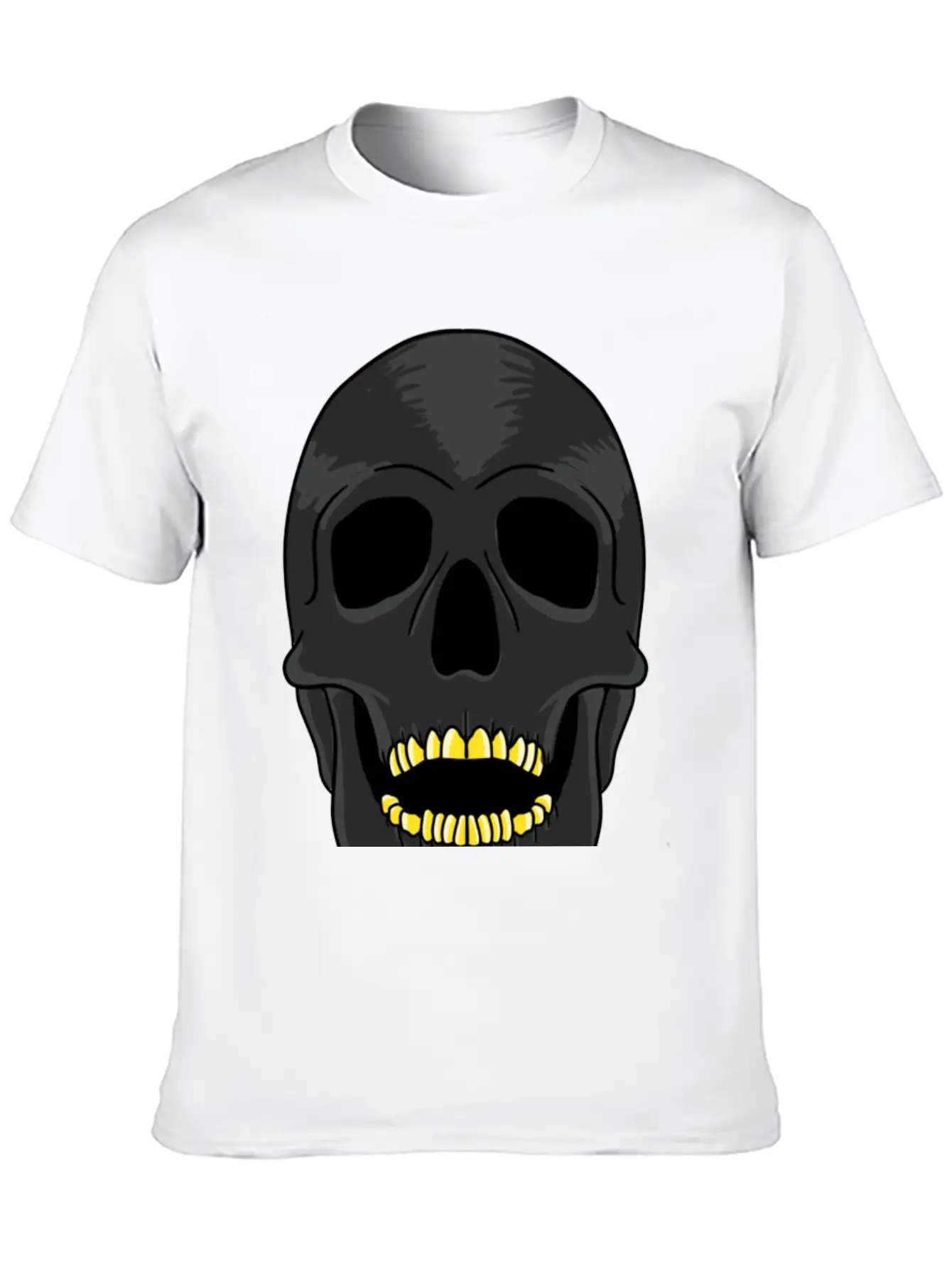 Skull Soft Cotton Short Sleeve Tee – Unisex Wardrobe Staple