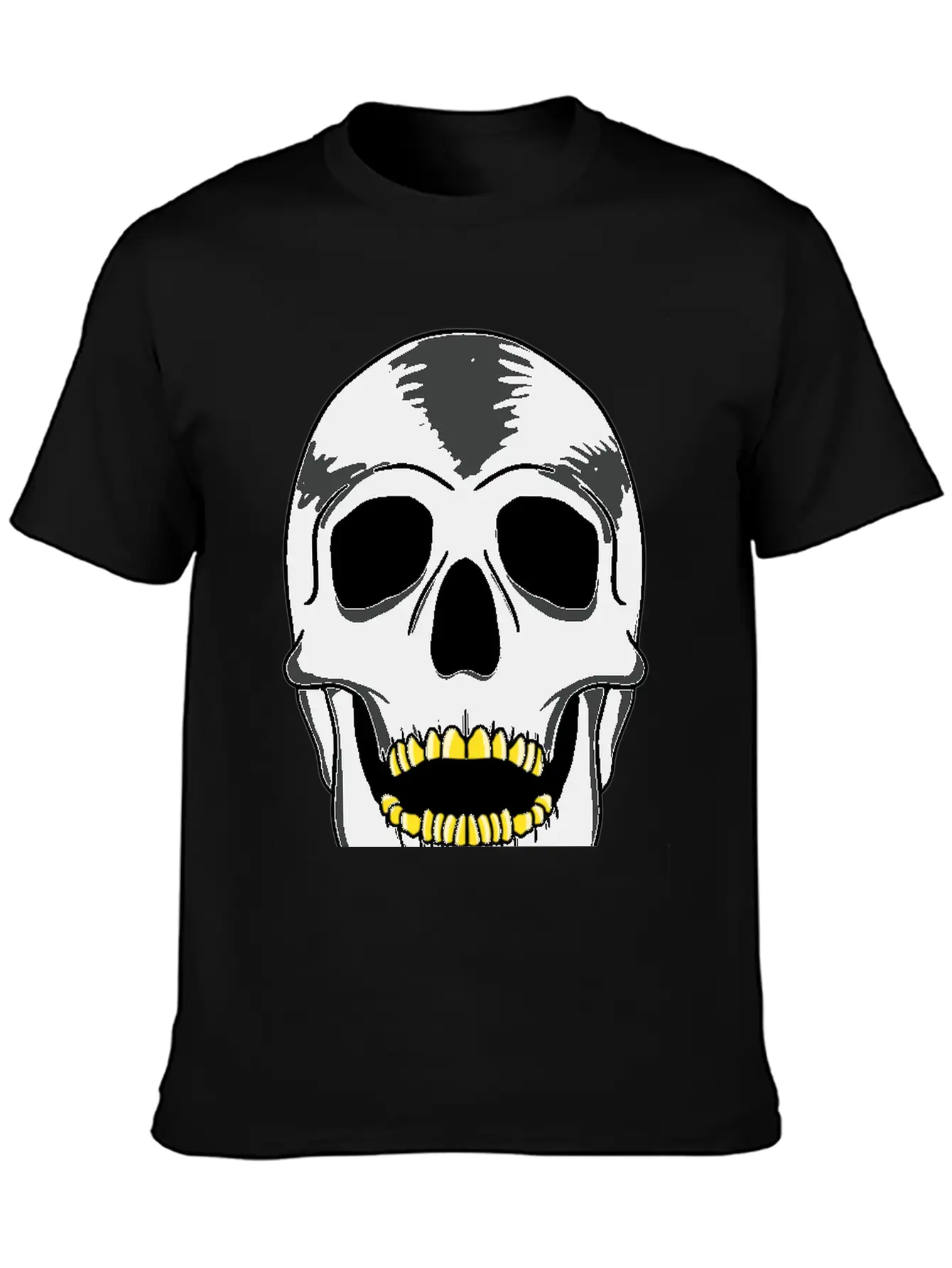 Skull Soft Cotton Short Sleeve Tee – Unisex Wardrobe Staple