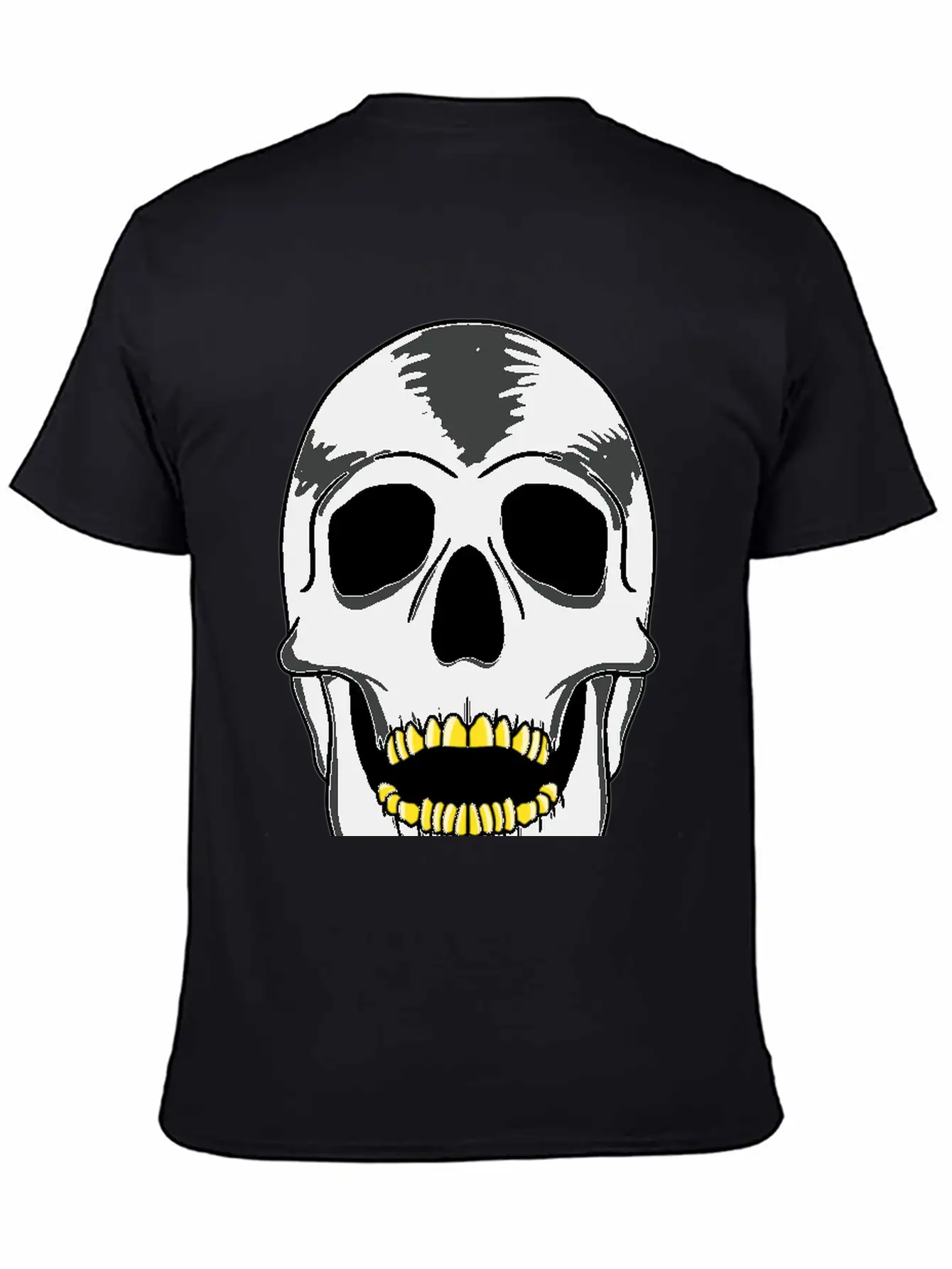 Skull Soft Cotton Short Sleeve Tee – Unisex Wardrobe Staple