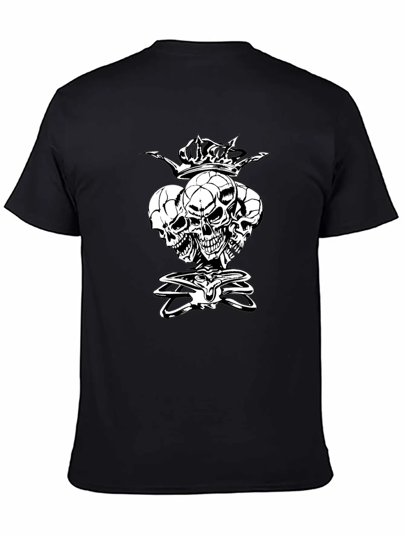 Skull Stylish Everyday T-Shirt – Unisex Basic Cotton Tee