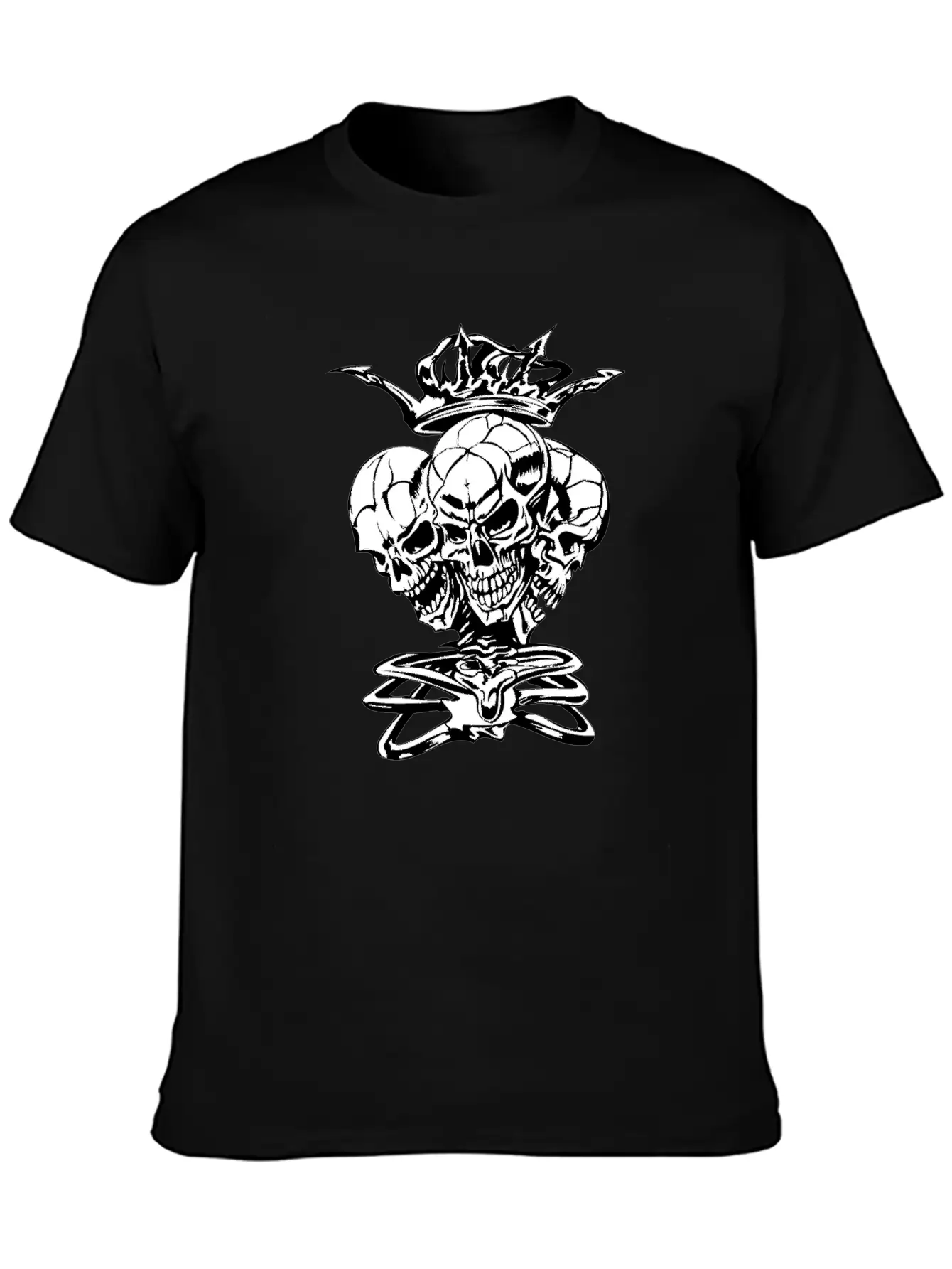 Skull Stylish Everyday T-Shirt – Unisex Basic Cotton Tee
