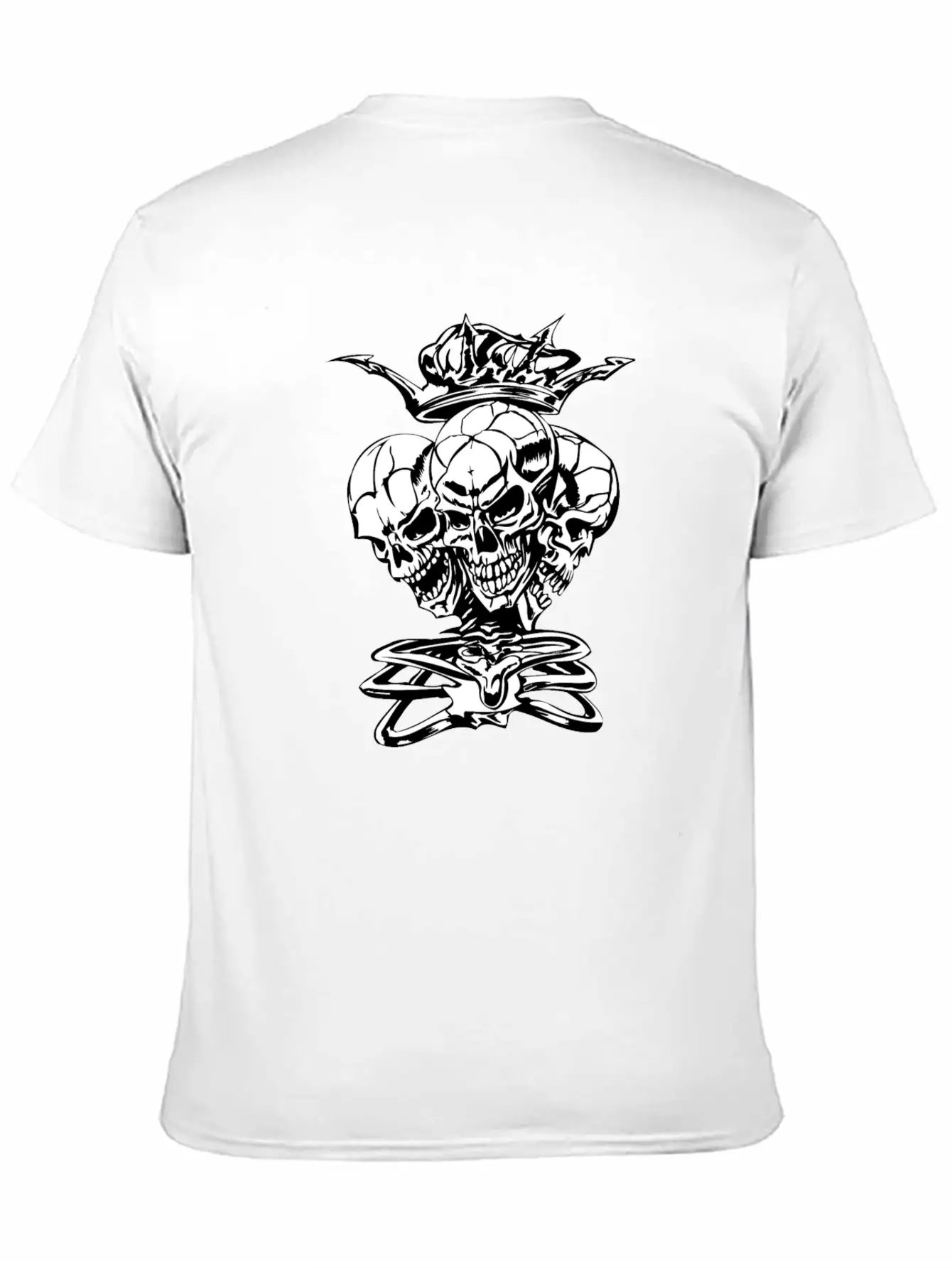 Skull Stylish Everyday T-Shirt – Unisex Basic Cotton Tee