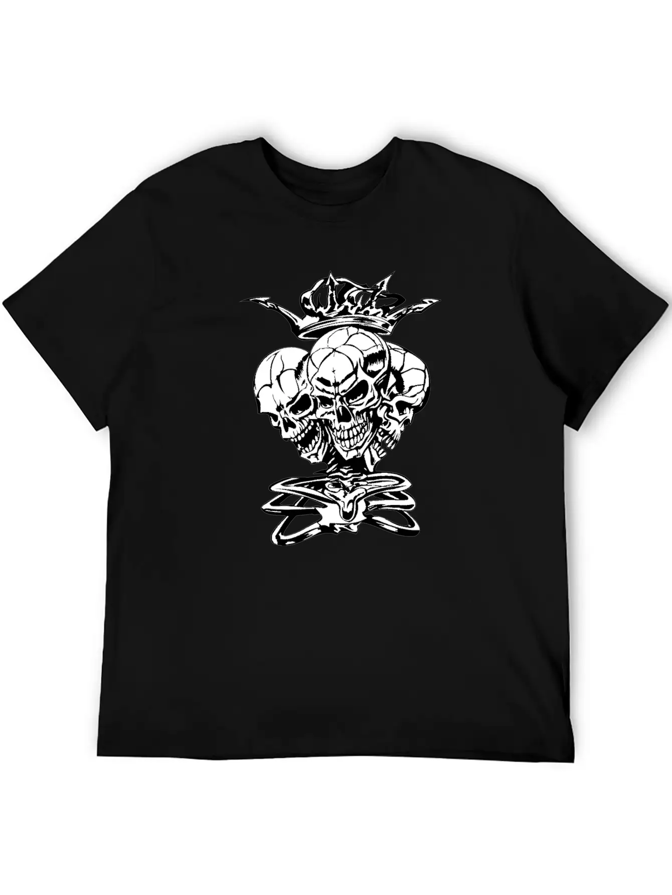 Skull Stylish Everyday T-Shirt – Unisex Basic Cotton Tee