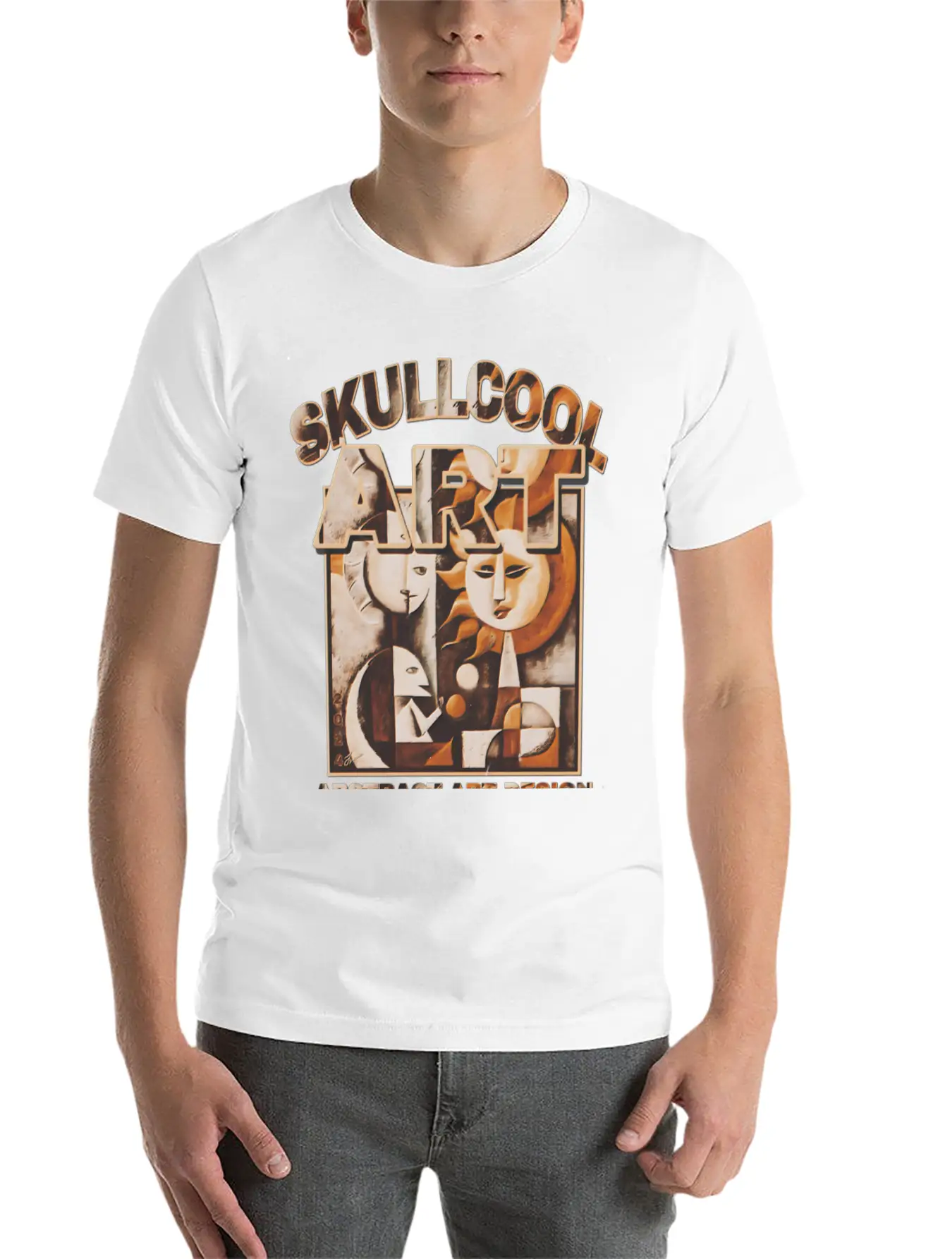 Skullcool Art Design 2024 Unisex Casual T-Shirt – Clean Design For Daily Comfort