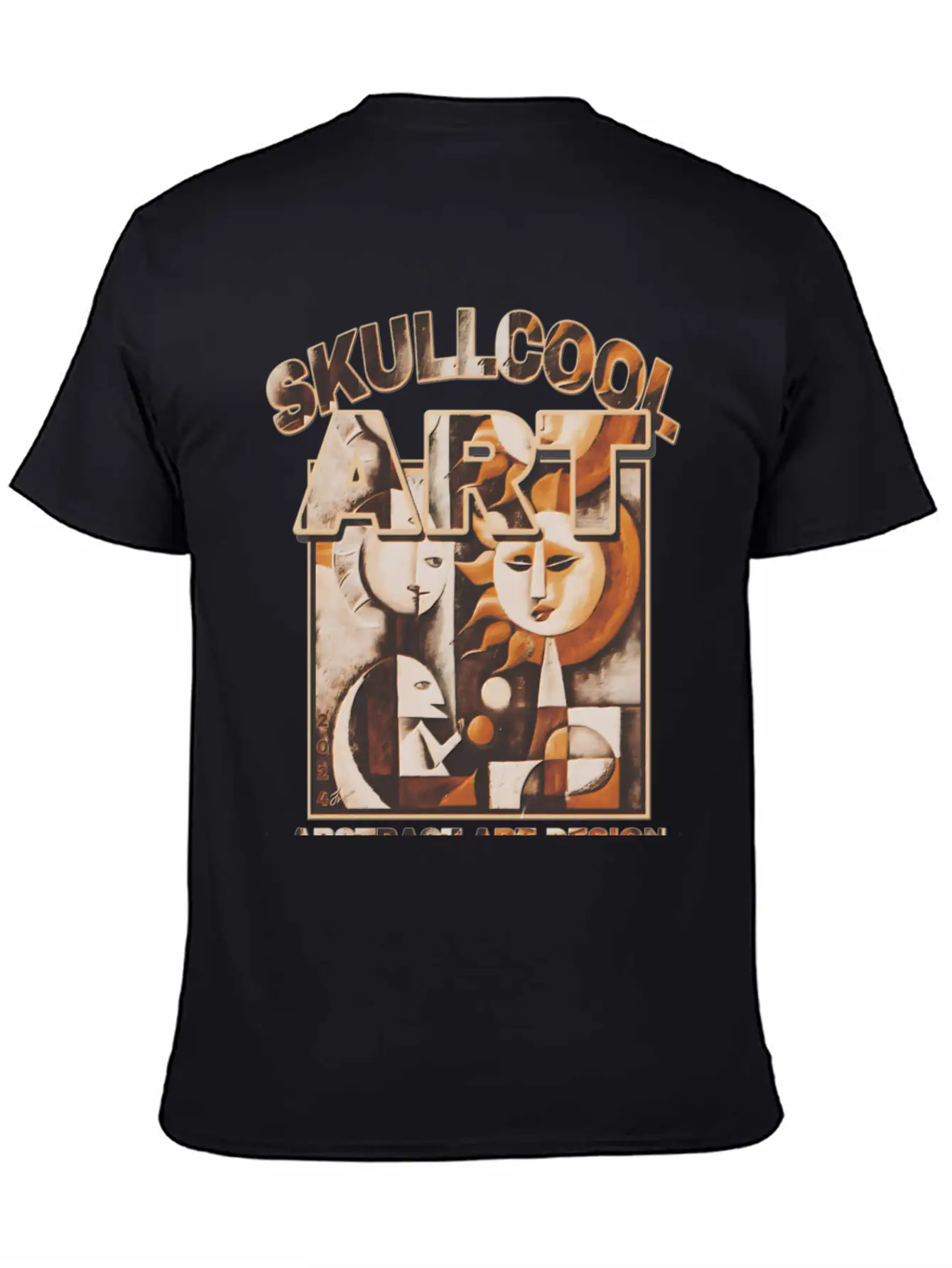 Skullcool Art Design 2024 Unisex Casual T-Shirt – Clean Design For Daily Comfort