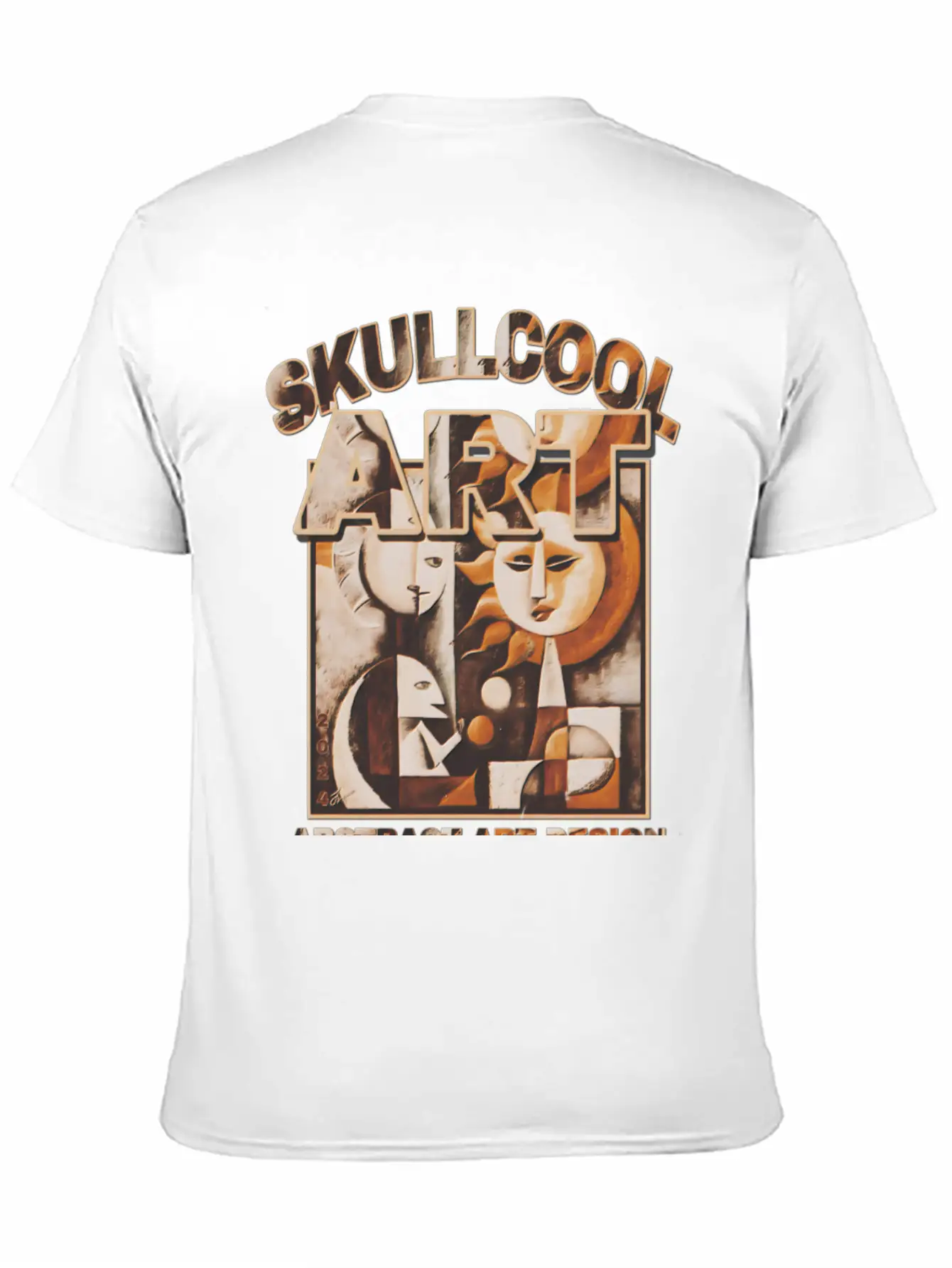 Skullcool Art Design 2024 Unisex Casual T-Shirt – Clean Design For Daily Comfort