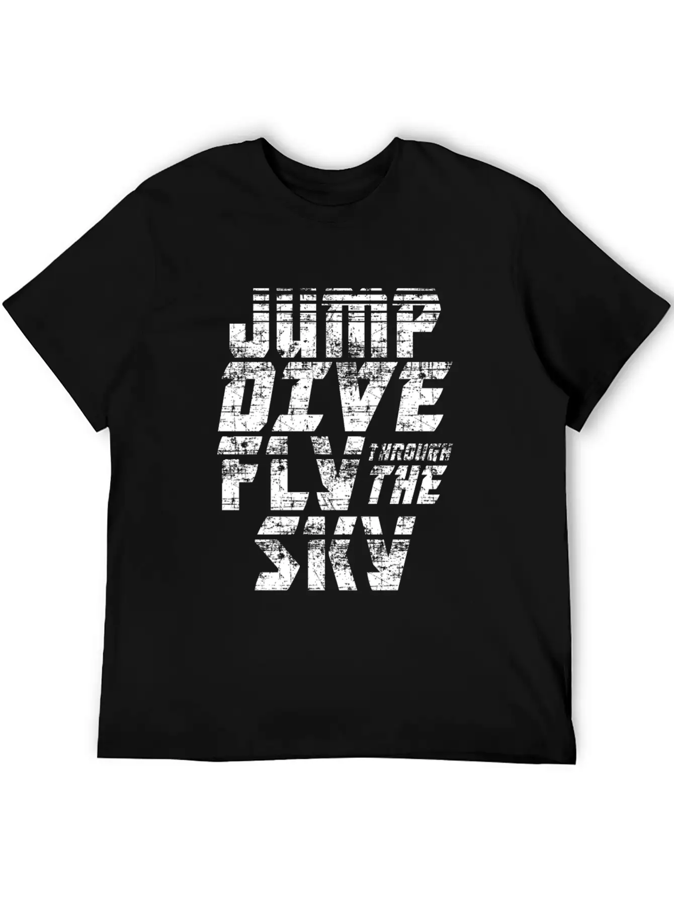 Skydiving Jump Dive Fly Through The Sky Relaxed Everyday Tee – Lightweight And Durable Cotton