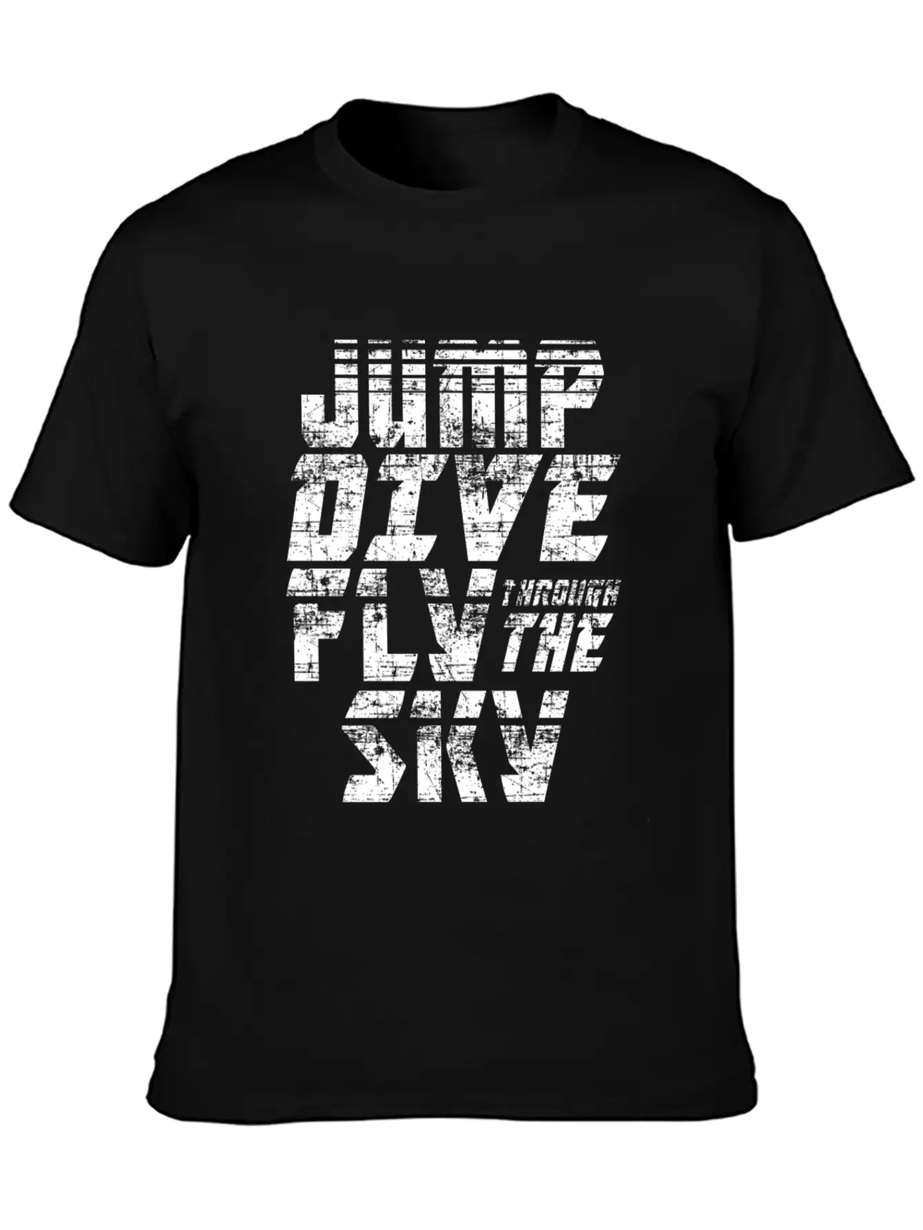 Skydiving Jump Dive Fly Through The Sky Relaxed Everyday Tee – Lightweight And Durable Cotton