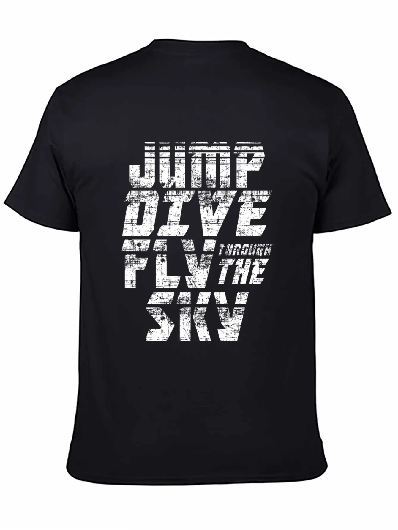 Skydiving Jump Dive Fly Through The Sky Relaxed Everyday Tee – Lightweight And Durable Cotton