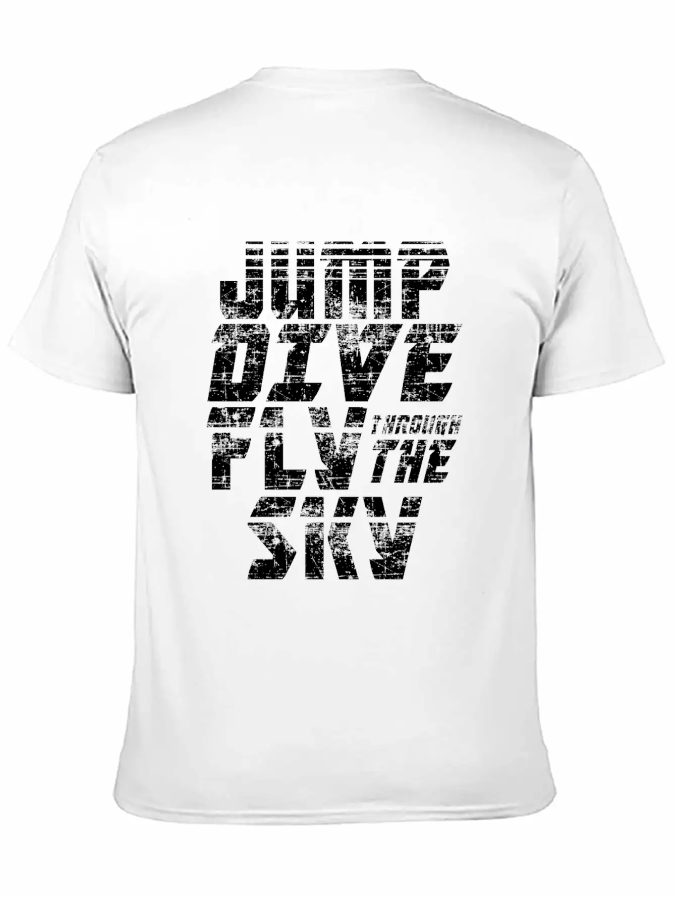 Skydiving Jump Dive Fly Through The Sky Relaxed Everyday Tee – Lightweight And Durable Cotton