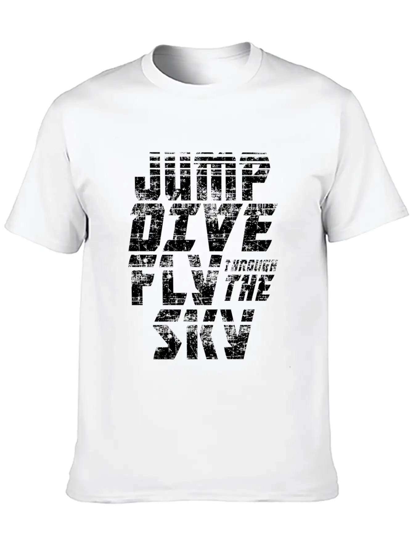Skydiving Jump Dive Fly Through The Sky Relaxed Everyday Tee – Lightweight And Durable Cotton