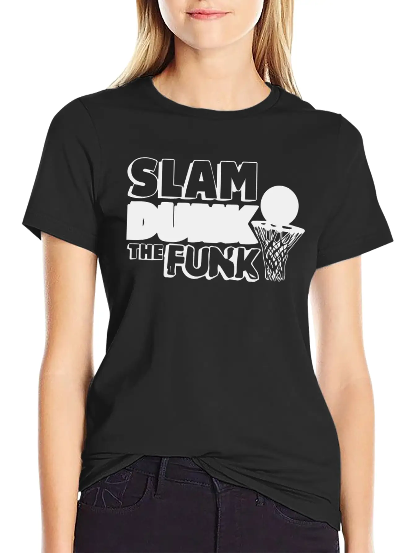 Slam Dunk The Funk Modern Fit Casual T-Shirt – Clean And Versatile Design
