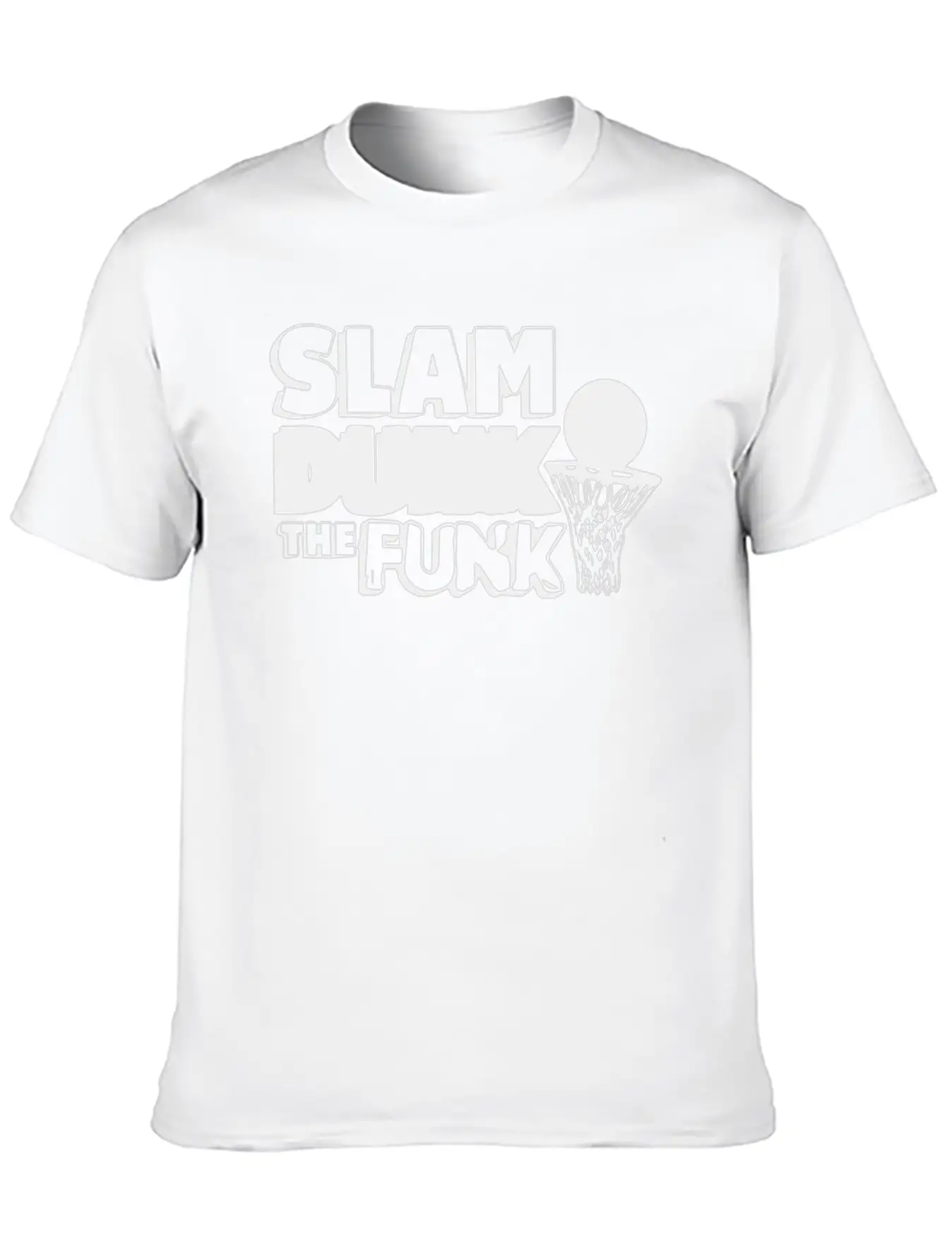 Slam Dunk The Funk Modern Fit Casual T-Shirt – Clean And Versatile Design